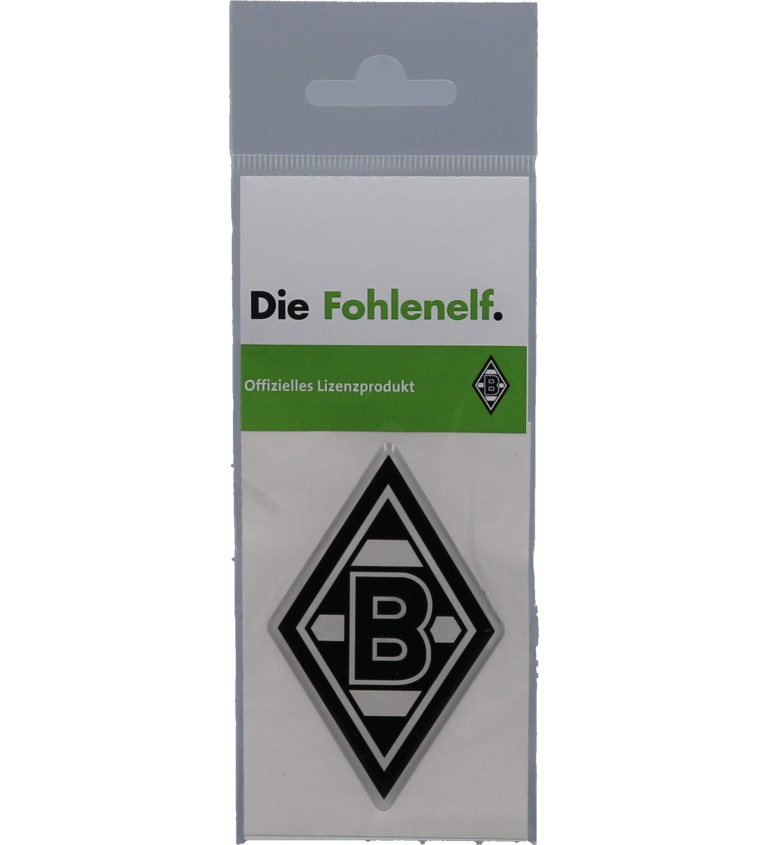 Borussia M nchengladbach resin sticker diamond black small | Official fan article