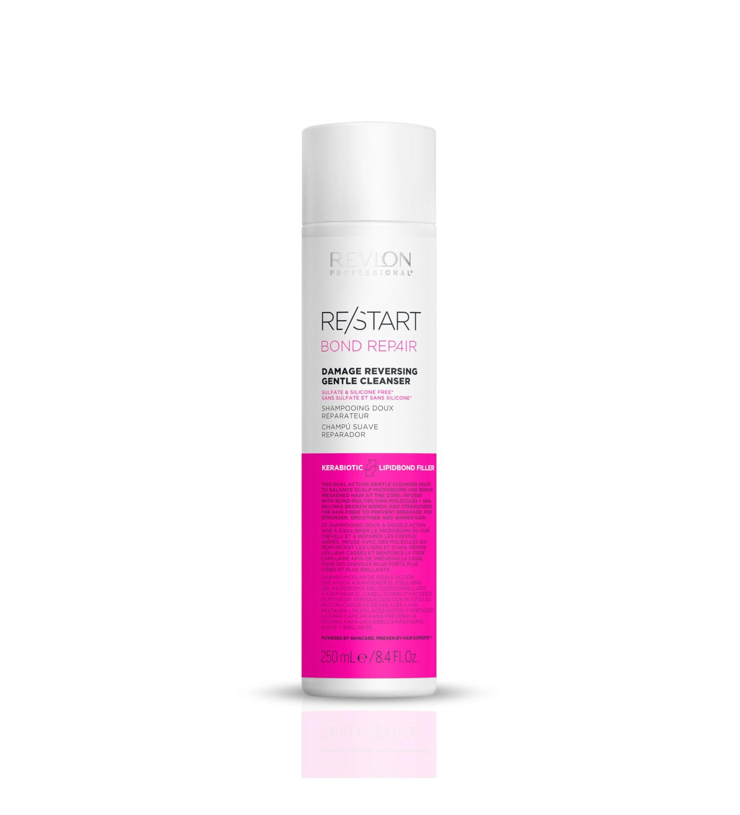  REVLON PROFESSIONAL Revlon Professional Re/start Bond Repair Sulfate-Free Gentle Shampoo | Intensive Repair for Damaged Hair | Vegan | Balance the Scalp 250 ml - Buy Online on GoSupps.com
