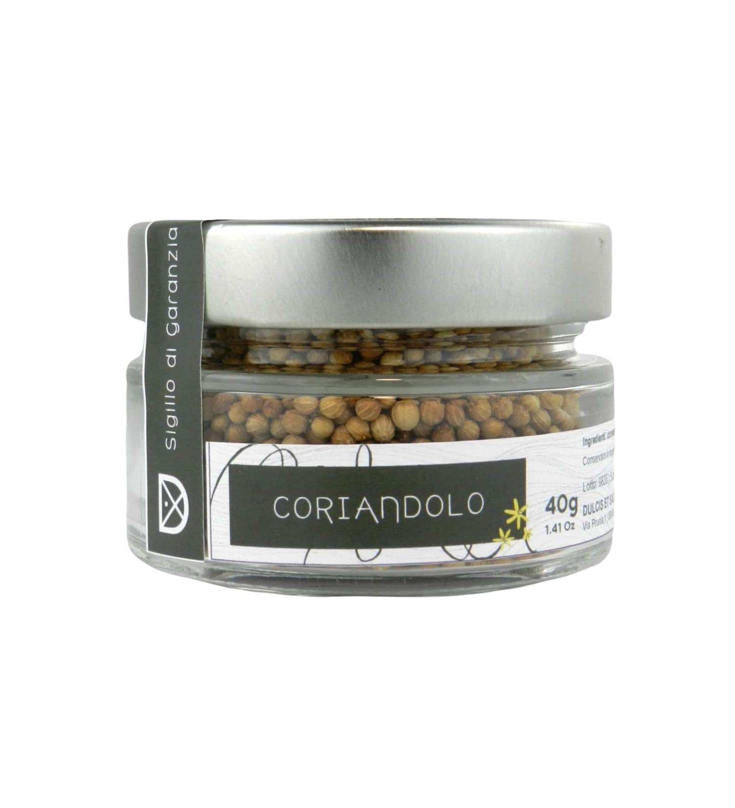 Dulcis Et Salis Coriander 40g Artisan spices Made in Italy. - Buy Online on GoSupps.com