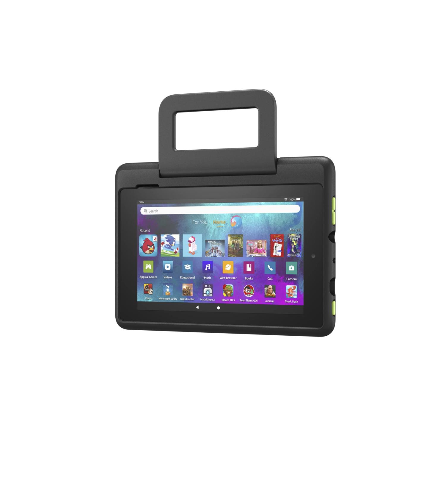 Amazon Kid-Friendly Case for Fire 7 Tablet (9th Generation, 2019 Release) - Black - Buy Online on GoSupps.com