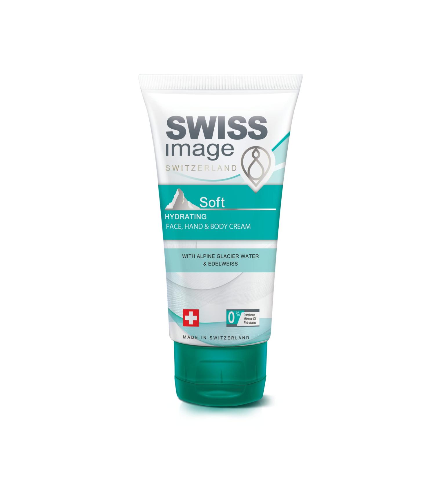 Swiss Image Body Care: Paraben-Free Moisturizing Cream for Face Hands & Body - 75ml | Gentle Nourishing Formula - Buy Online on GoSupps.com