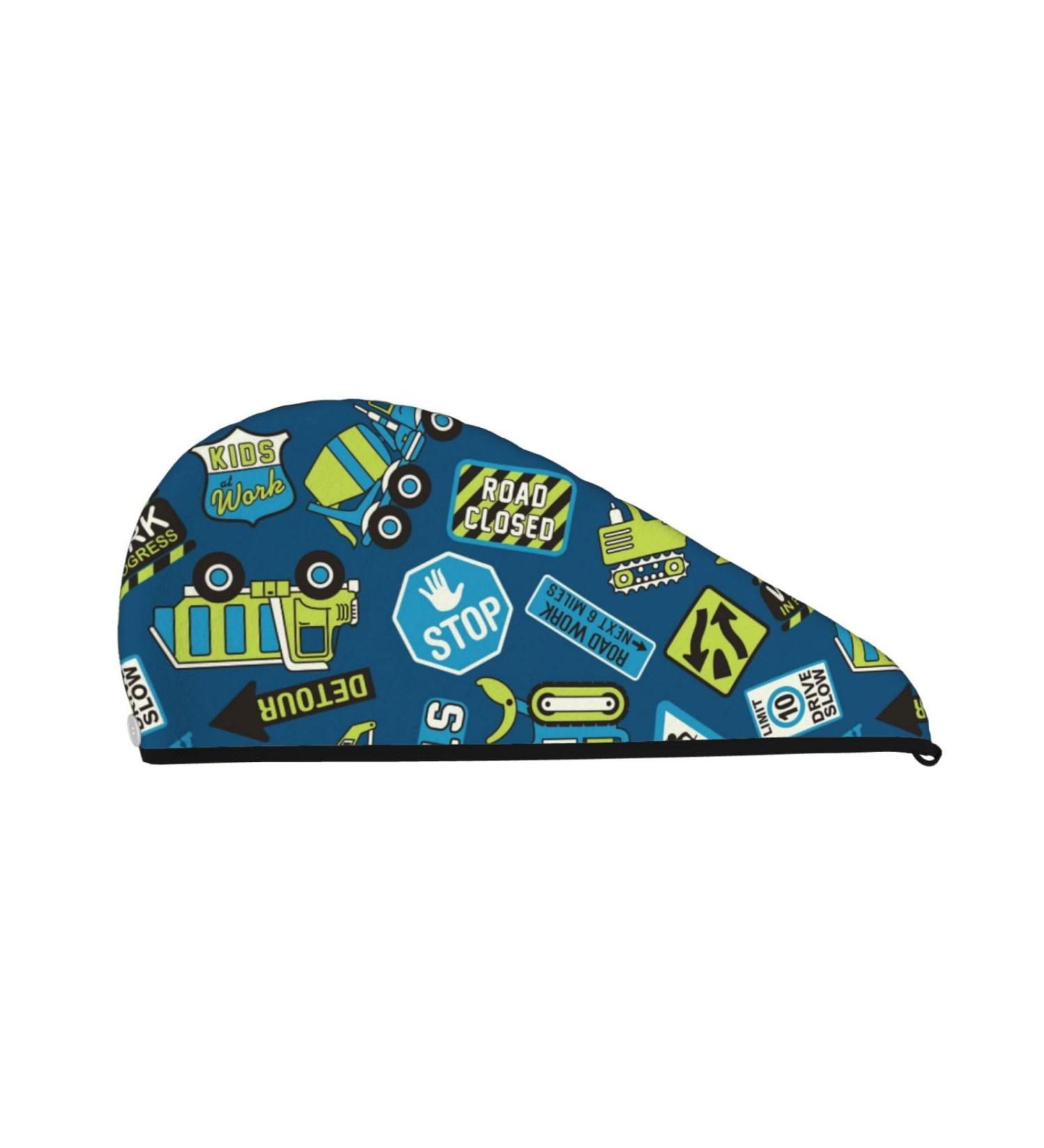 Dump Truck Microfiber Hair Towel | Soft Super Absorbent Coral Velvet Wrap for Long Curly & Thick Hair - Quick Dry Cap for Women - Buy Online on GoSupps.com