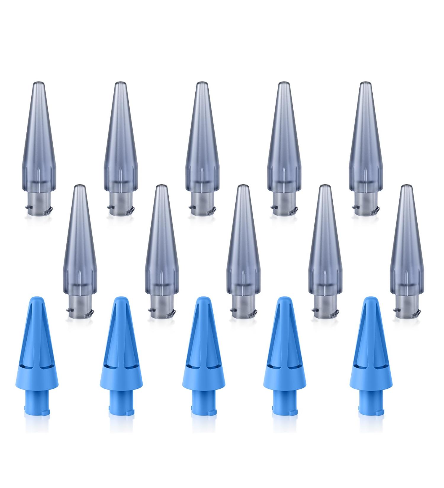 WEUANY Earwax Removal Kit Ear Cleaner Replacement Tips 15pcs Blue-1