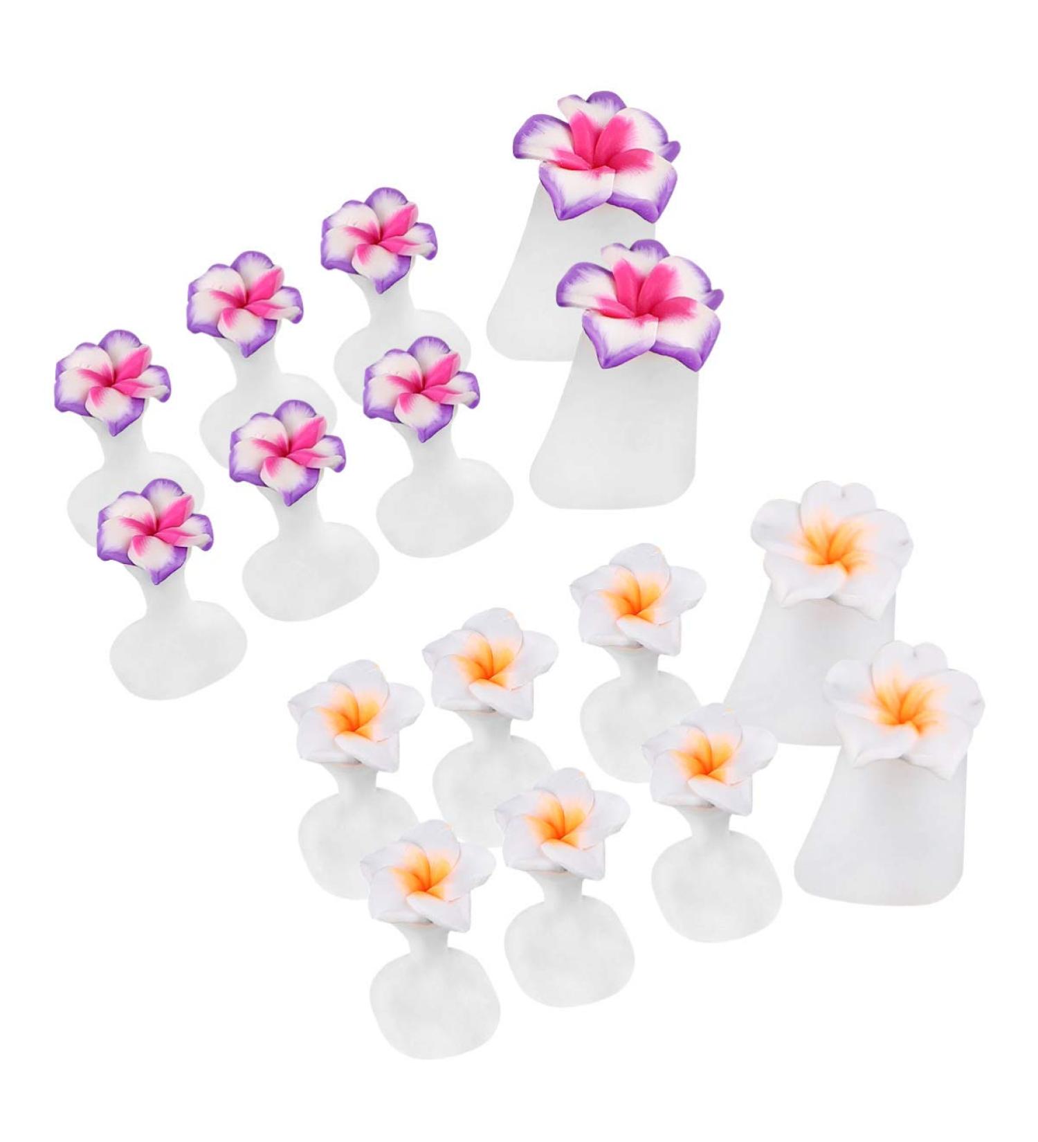 FRCOLOR Silicone Flower Toe Separator Spacers - 2 Boxes Manicure Toe Stretchers for Women Men - Reusable Toenail Cushions Style 2 - Buy Online on GoSupps.com