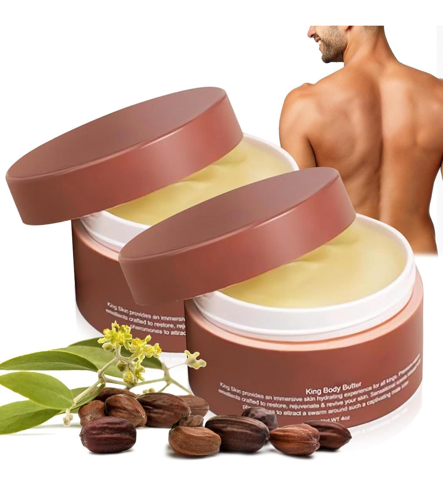 LYROYREG 2PCS Crowned SKLN Body Butter for Men Crowned SKLN Cologne Body Butter for Men-Gift for Father Husband Boyfriend (3.52 Fl Oz) - Buy Online on GoSupps.com