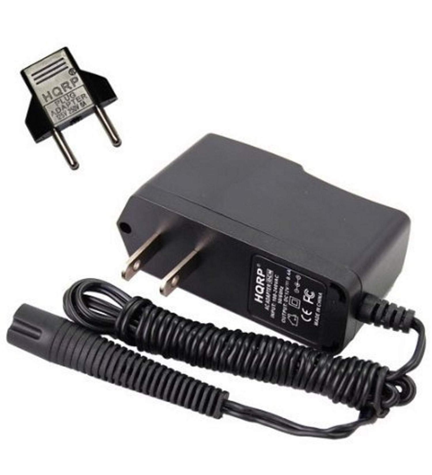 HQRP AC Adapter/Power Cord for Braun Series 7 Model 790cc-3 790cc 790cc-4 795cc-3 Type 5692 Razor/Shaver Power Supply Charger + Euro Plug Adapter - Buy Online on GoSupps.com