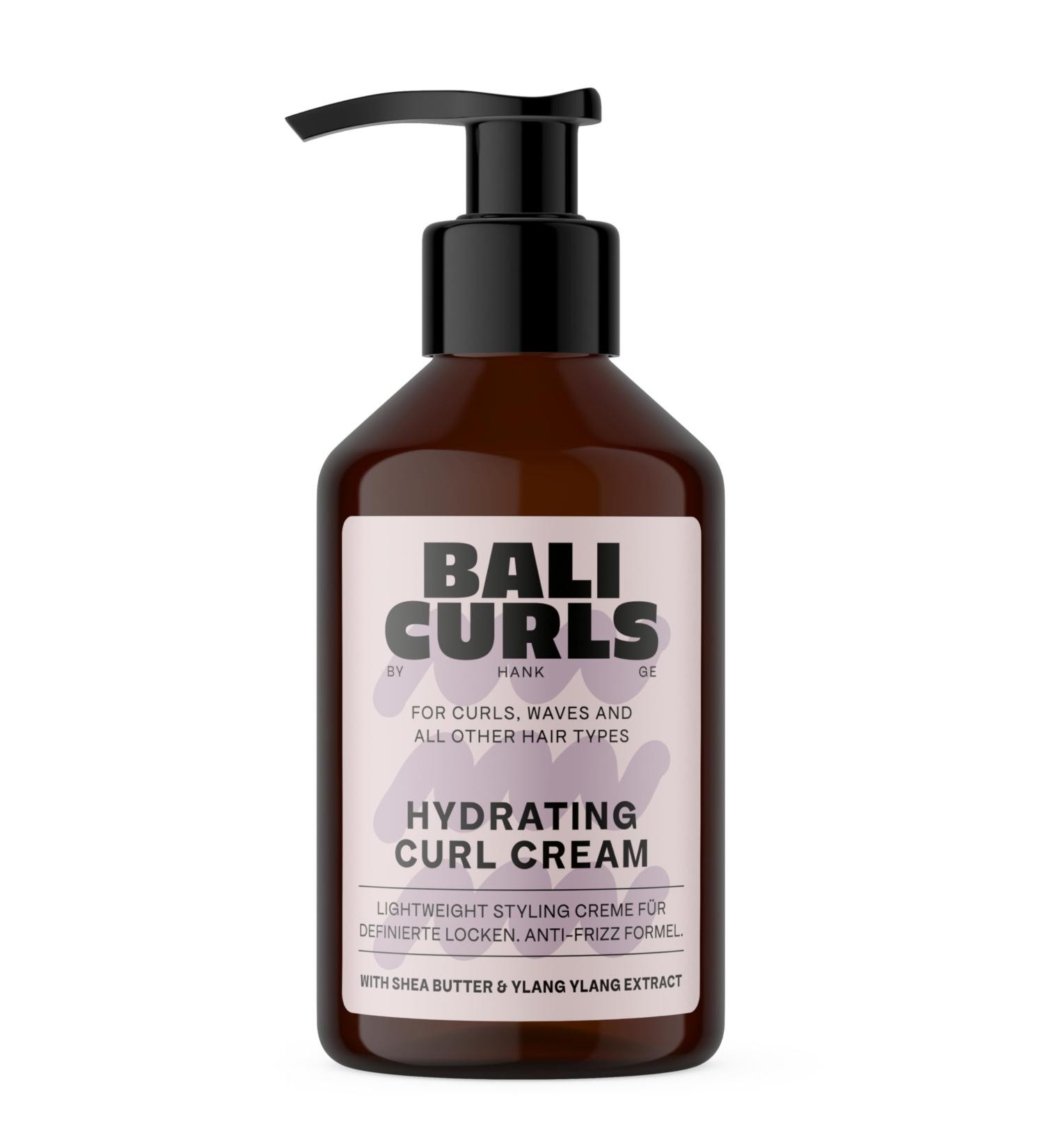 BALI CURLS Hydrating Curl Cream - Cr me bouclante hydratante au beurre de karit huile de coco & ylang-ylang - Cr me bouclante pour des boucles souples et d finies - Soin v g talien pour boucles natu - Buy Online on GoSupps.com