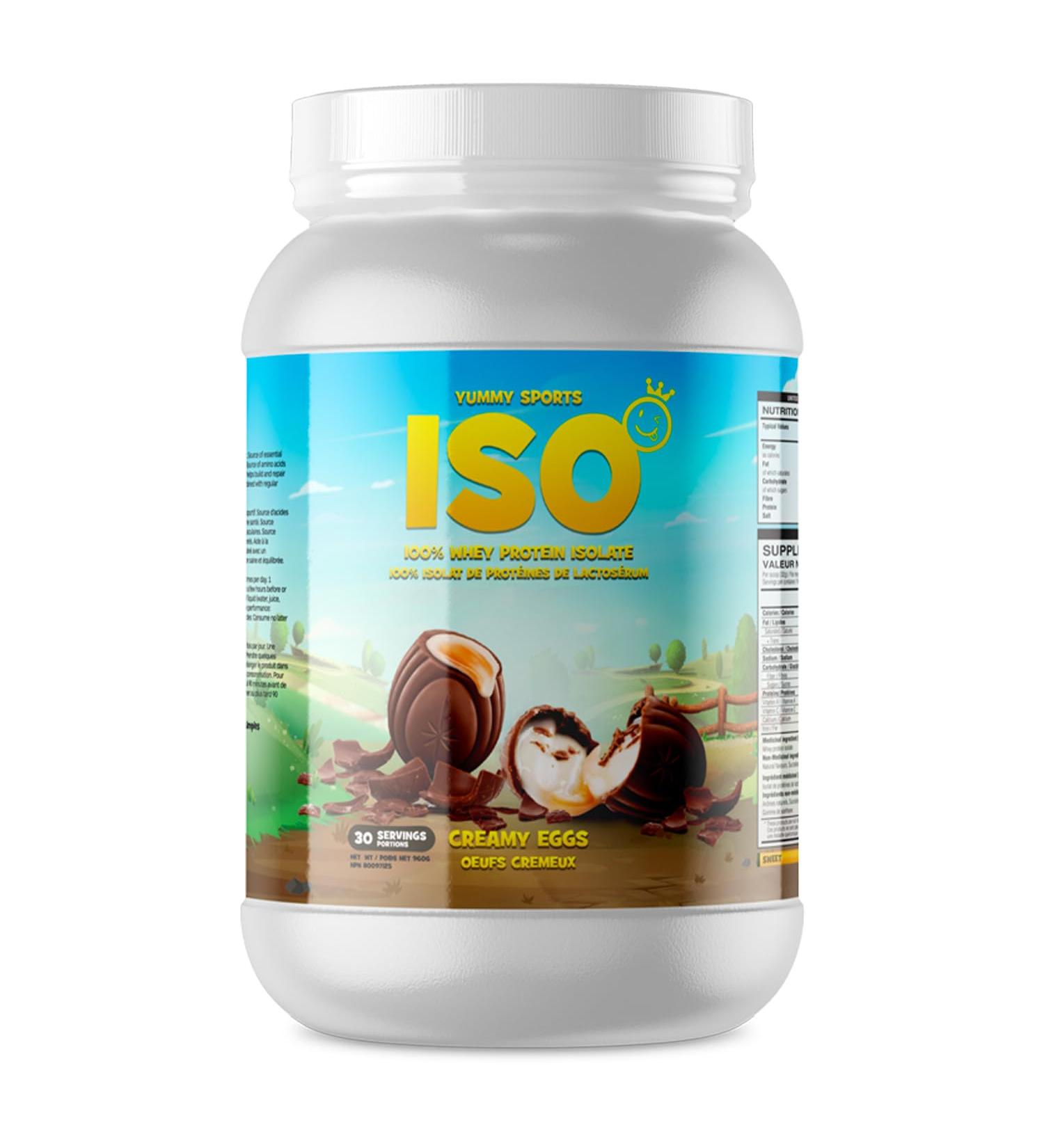 Premium Whey Protein ISO Powder (Creamy Eggs) - High-Quality International Shipping - Buy Online on GoSupps.com