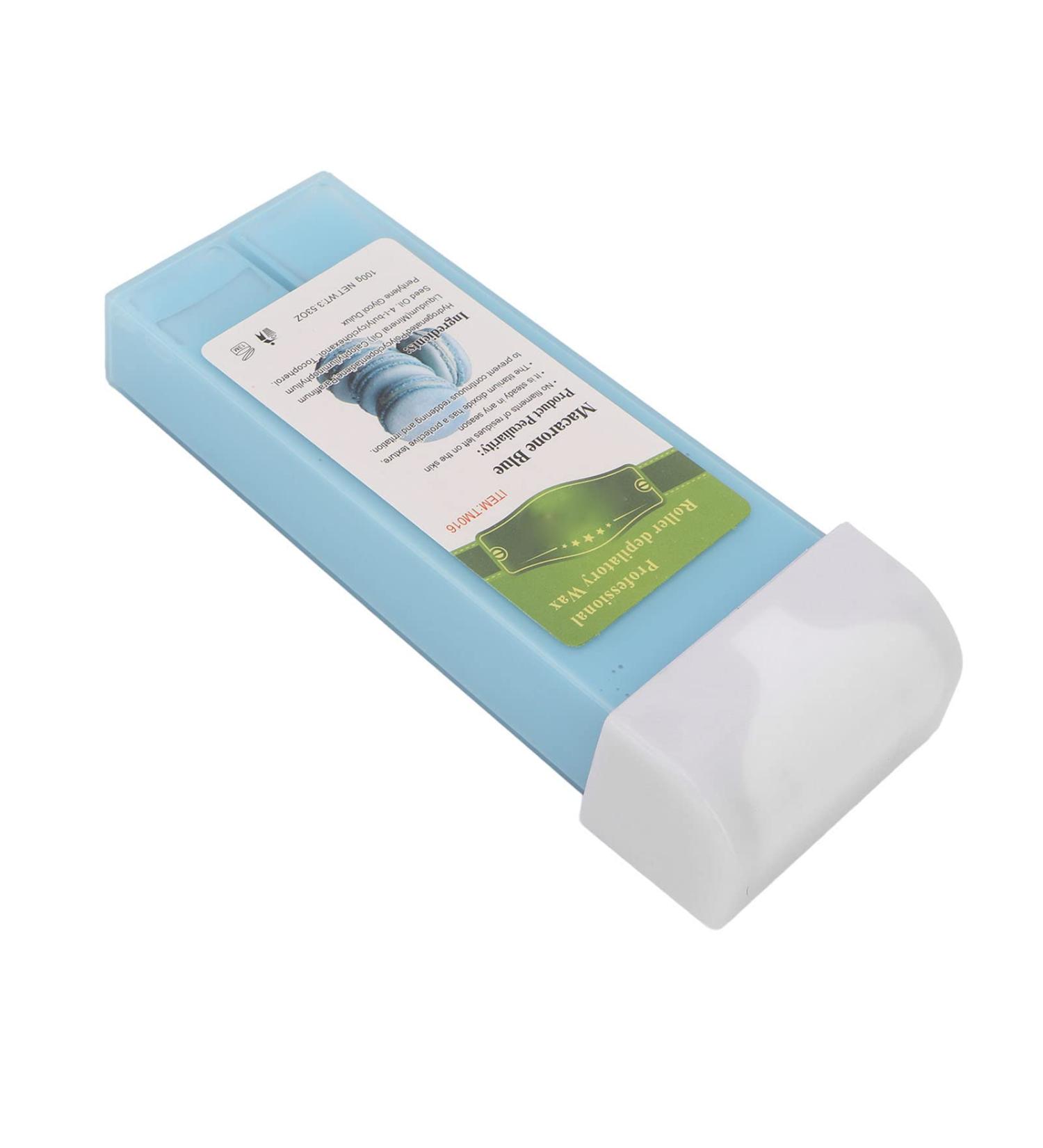 Roll-On Wax - Portable Safe Hair Removal Refill for Armpits | Beauty Salon Quality - Macaroon Blue - Buy Online on GoSupps.com