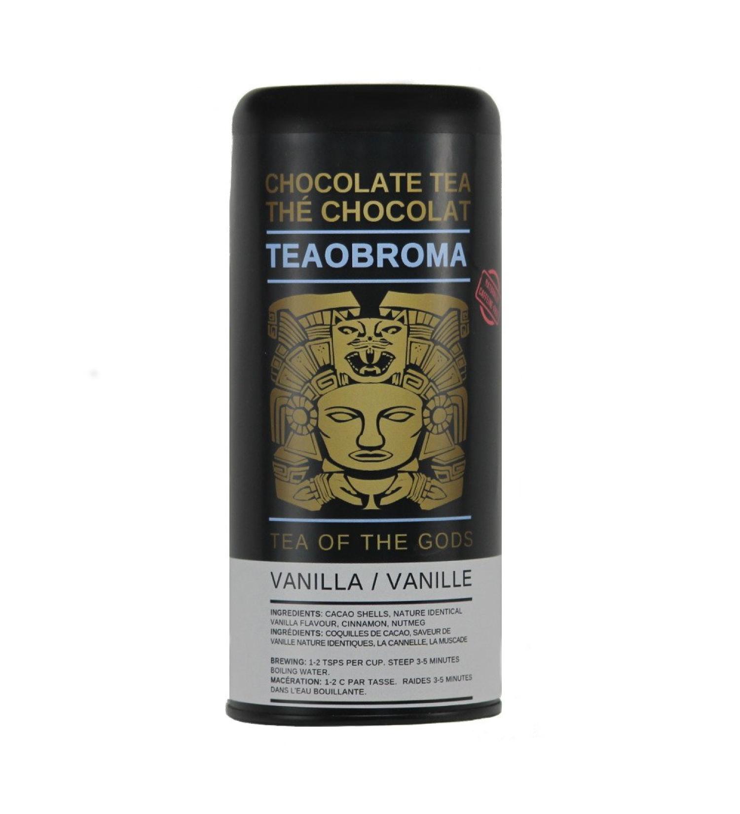 Teaobroma Vanilla Chocolate Tea 110g Tin Vanilla Chocolate 110g Tin