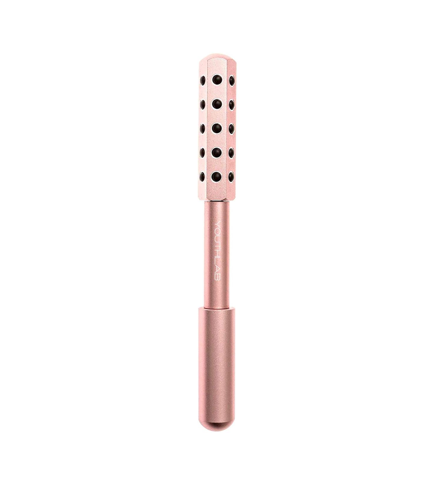 YOUTHLAB Radiance Roller - Germanium Stone Face Massager Beauty Roller (Rose Gold) - Buy Online on GoSupps.com
