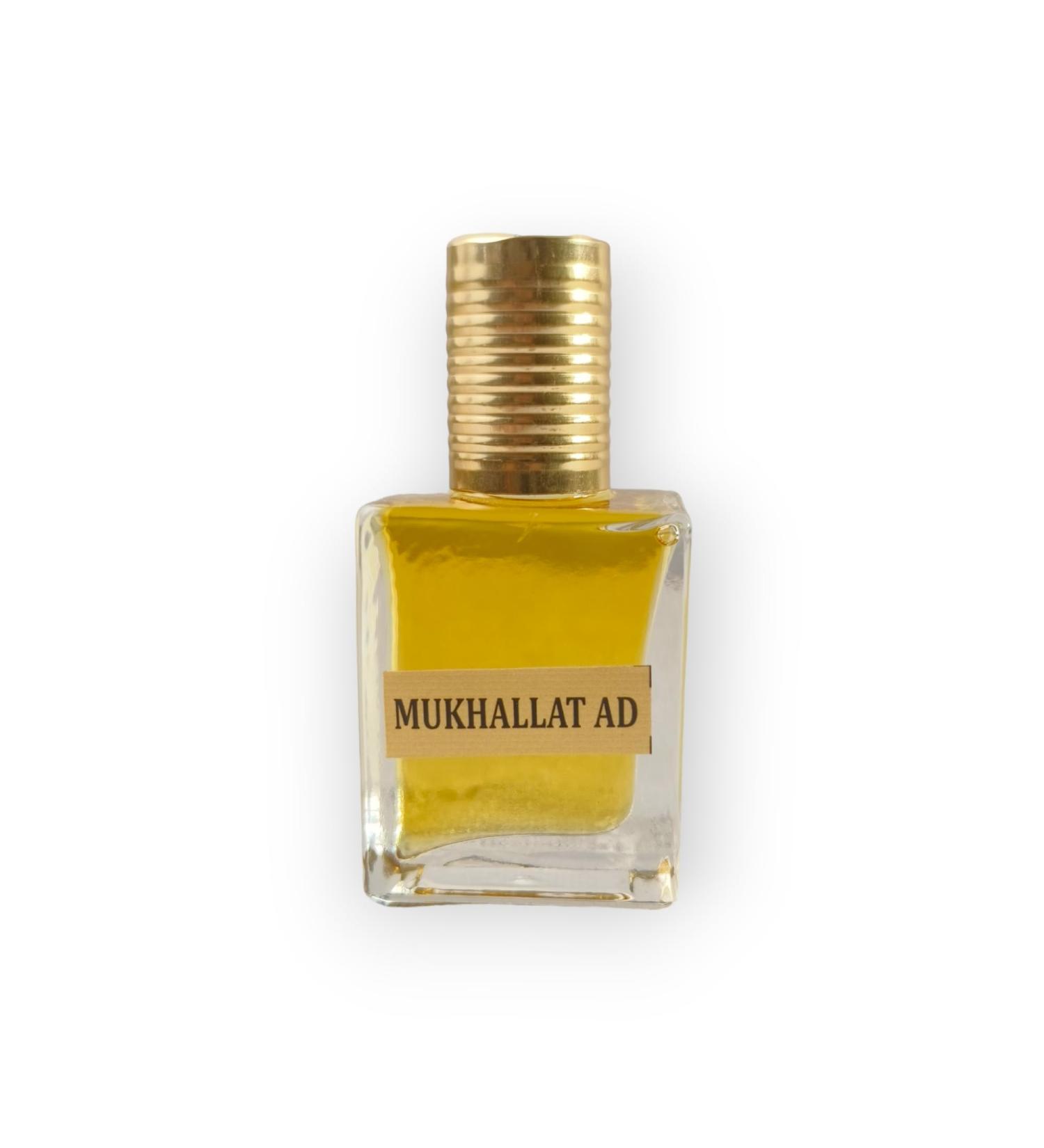 MUKHALLAT A.D Premium Attar-Atar Perfume Oil Fragrance for Men and Women Unisex Parfume Scent Spray Long Lasting Roll On Essential Oil Itar Semi Natural Non Alcoholic Size Volume: 12ML (0.4 Fl Oz). - Buy Online on GoSupps.com