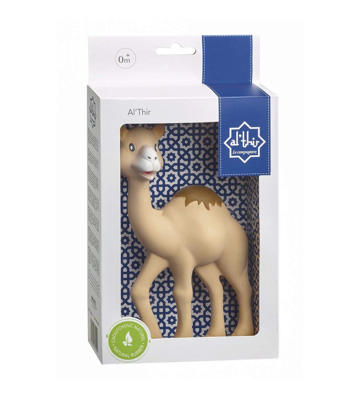 AlThir le Compagnon | 100% Natural Rubber Teether Relieves Gum Pain & Stimulates 5 Senses | Shop Internationally - Buy Online on GoSupps.com