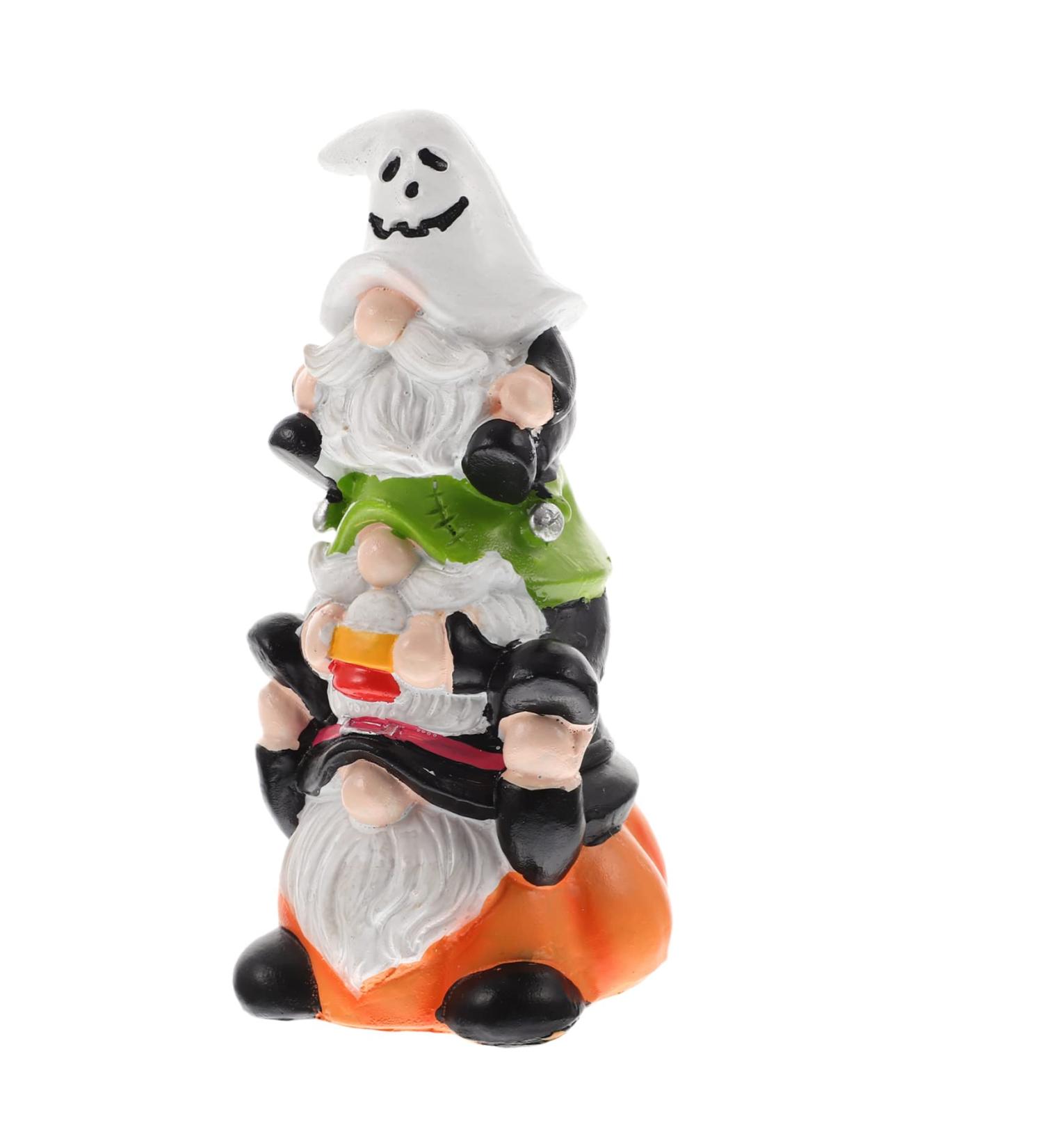 CIMAXIC Dwarf Statue Ornament Garden Gnomes Statues Decor for Halloween Prop for Halloween Gnome Decor Resin - Buy Online on GoSupps.com