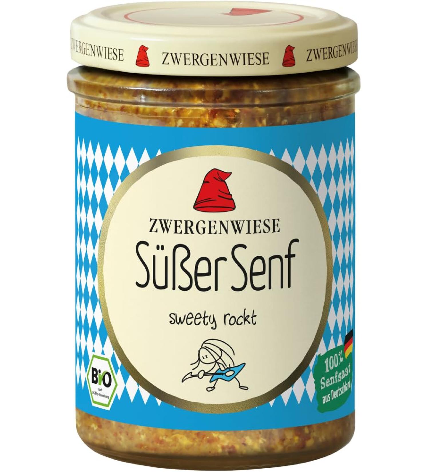 Zwergenwiese Zwergenwiese Moutarde douce bio (2 x 160 ml)