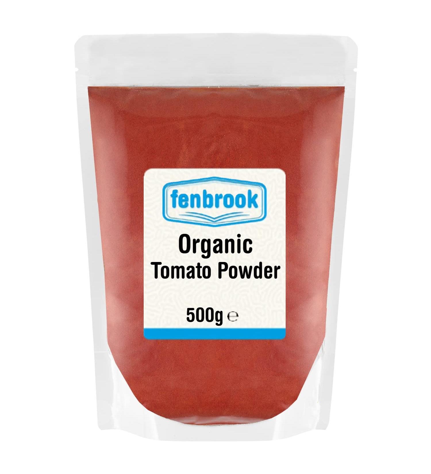 Organic Tomato Powder 500g | Certified Organic by Fenbrook Organic - Buy Online on GoSupps.com