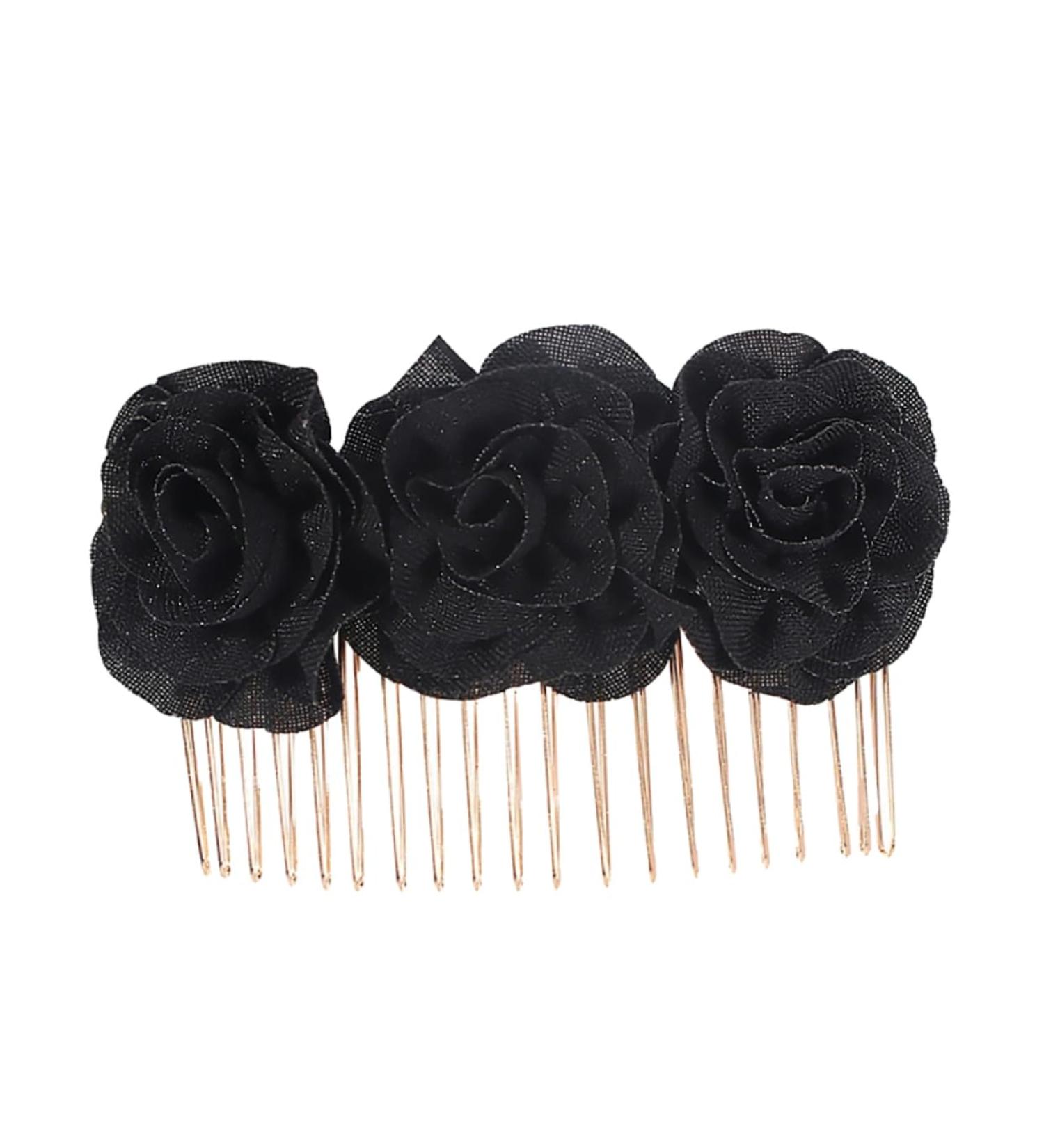 DOITOOL Hair Pin Hair Accessories Wedding Decor Hair Barrettes Hair Clip Bridal Barrette Bridal Flower Clip Cloth Flower Hairpin Headgear Miss Earth Tones - Buy Online on GoSupps.com