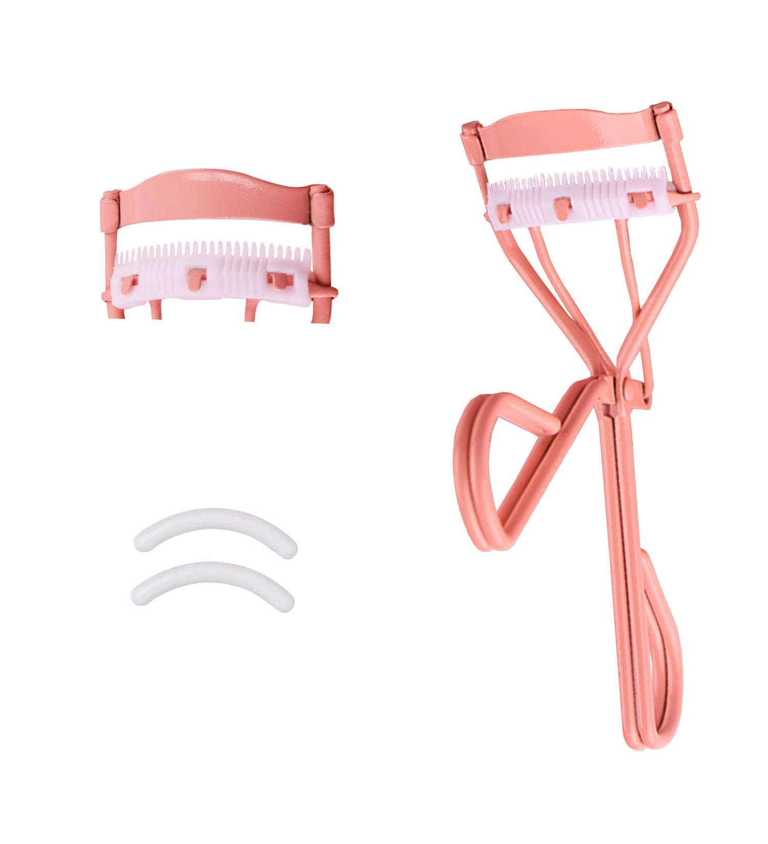 YADESQEF Eyelash Curler with Built-in Comb - Detachable, Durable Carbon Steel Body | Tightens Lashes in Seconds - Buy Online on GoSupps.com