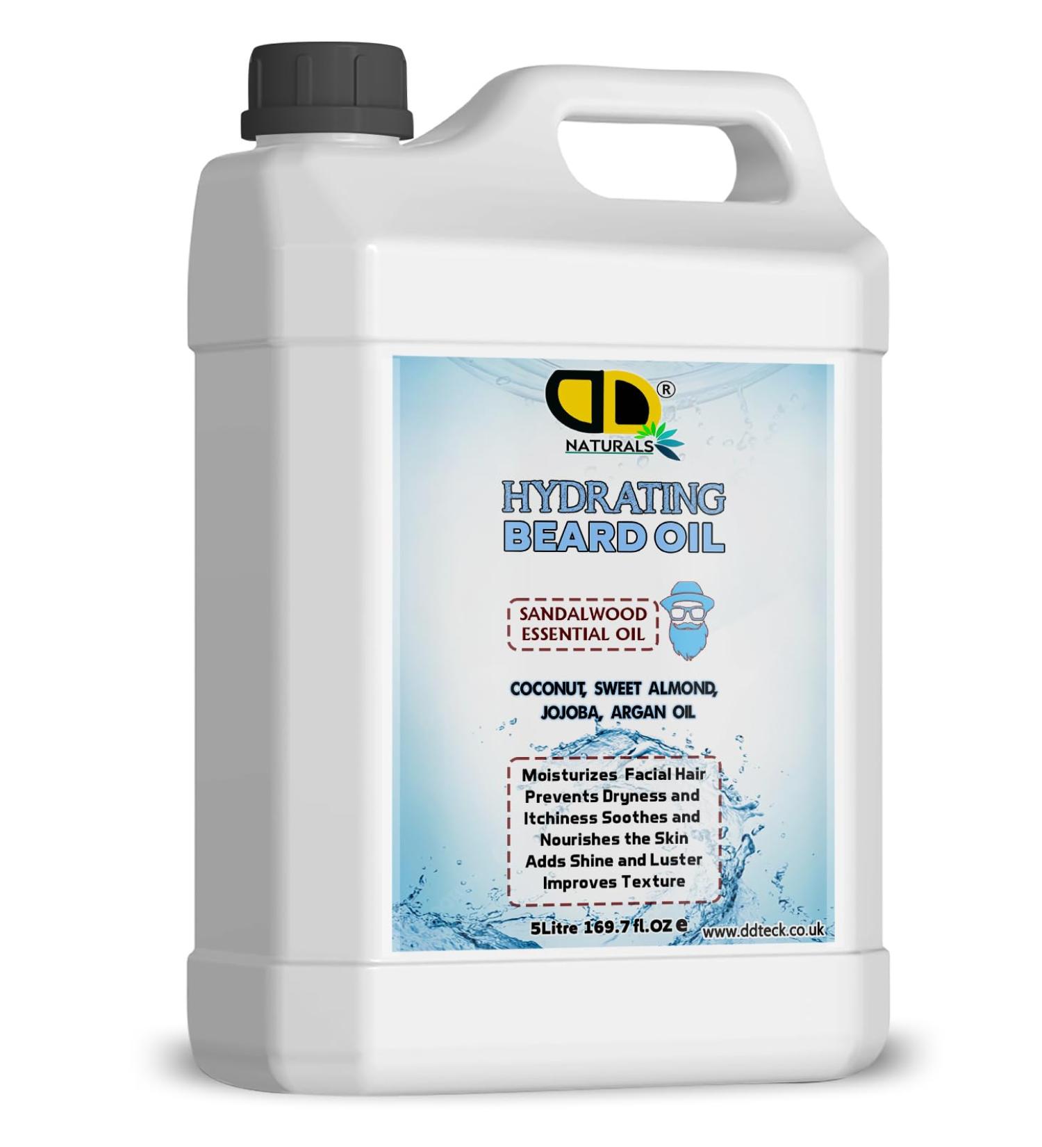 DD teck Moisturizing Beard Oil for Men with Sandalwood Aroma | Soothes Dryness & Itchy | Softens Beard Promotes Healthy Growth Adds Shine & Softness