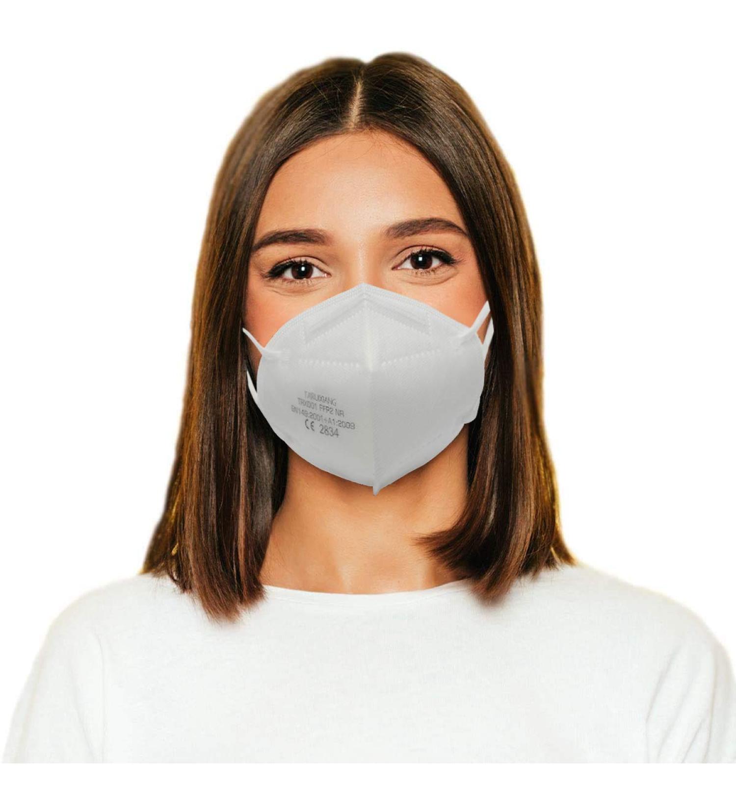 CALIYO 20 PCS CE2834 Certified 5-Layer Particle Filtering Masks | EN 149:2001 Protective Mouth Guard | International Shipping Available - Buy Online on GoSupps.com