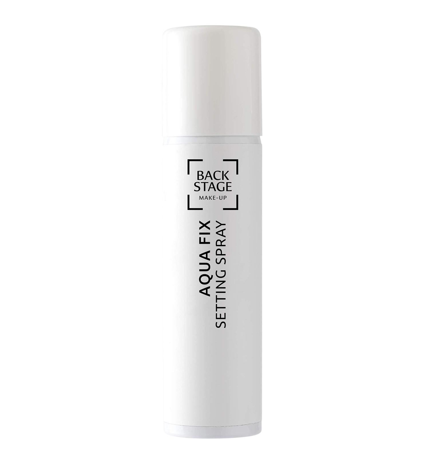 Backstage Aqua Fix Setting Spray 150 ml facial spray long-lasting contains aloe vera contains chamomile flower extract