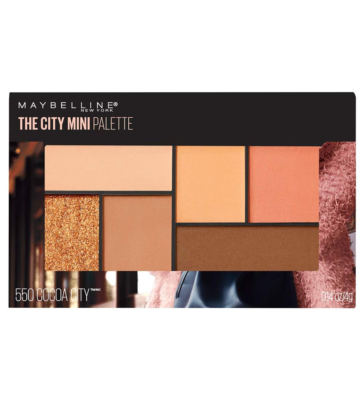 Maybelline New York The City Mini Eyeshadow Palette Makeup  Cocoa City  0.14 Ounce Cocoa City Value not found - Buy Online on GoSupps.com
