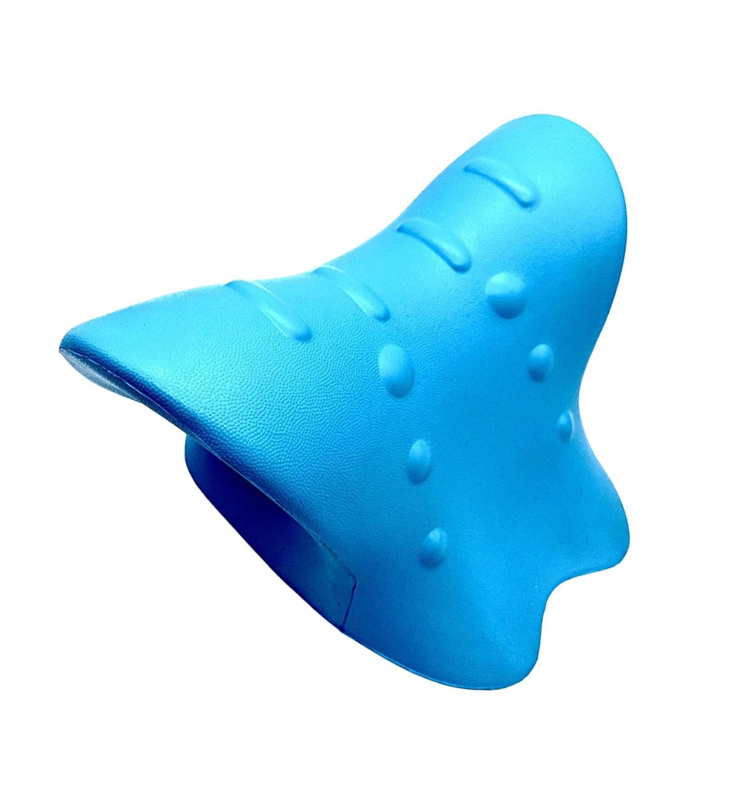 Neck Stretcher Pillow Ergonomic Soft Neck Stretch Hump - Neck Stretcher Cervical Traction Device Shoulder Relaxer Traction Pillow for Muscle Relaxation - Buy Online on GoSupps.com