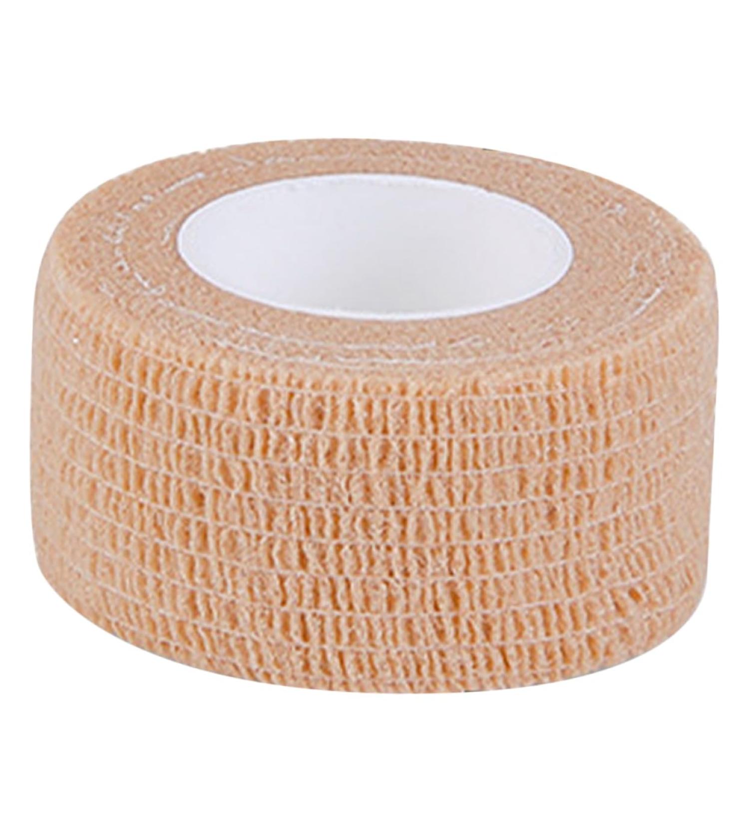 BESPORTBLE Finger Self Adhesive Sports Wrap Nonwoven Medical Tape Bandages (450x2.5cm) for Pets & Lovers Adjustable Durable & Easy to Use - Buy Online on GoSupps.com