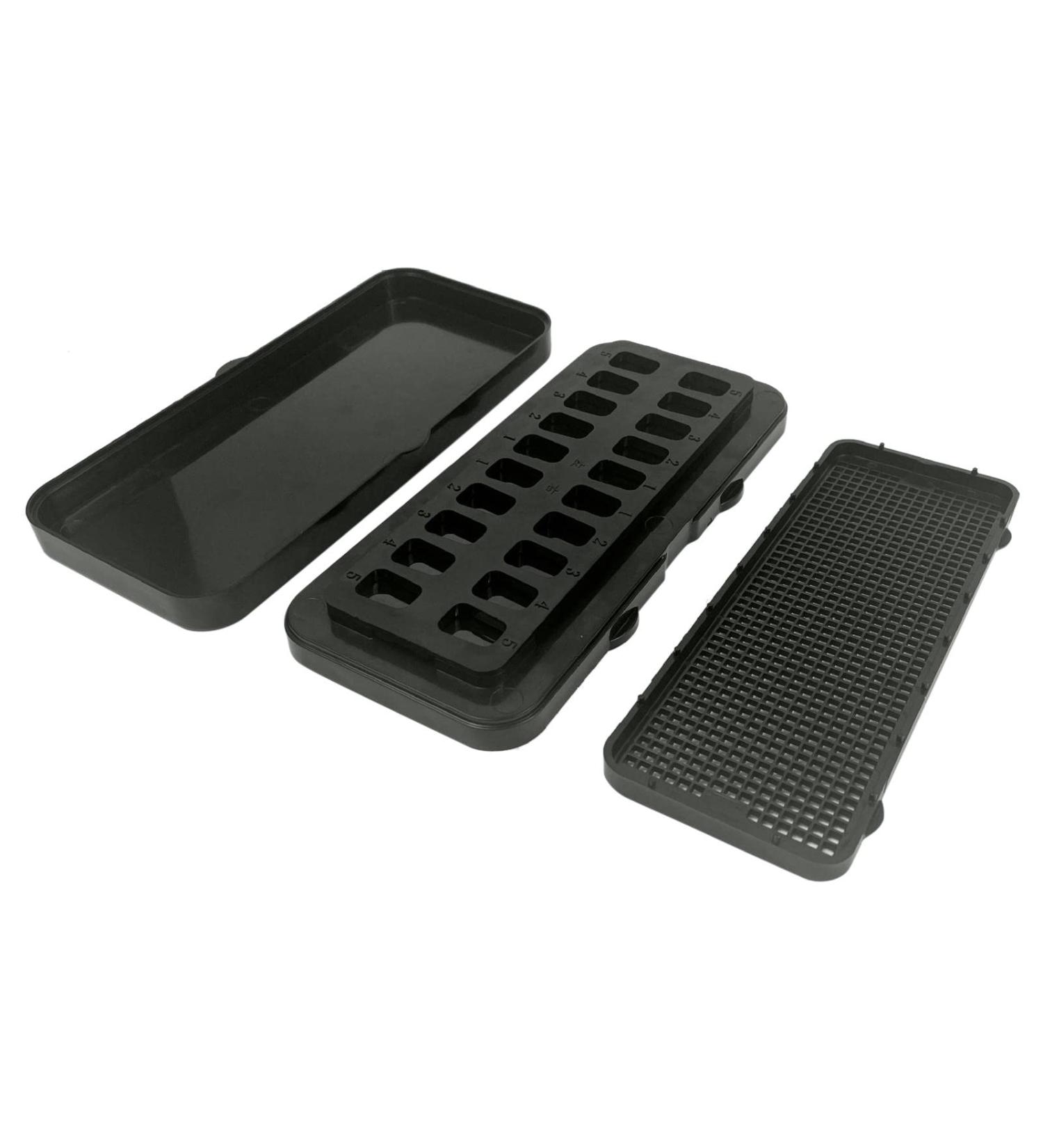 Milageto Veneer Patch Tooth Box Portable Prosthesis Storage & Cleaning Container for Full Protection - Buy Online on GoSupps.com