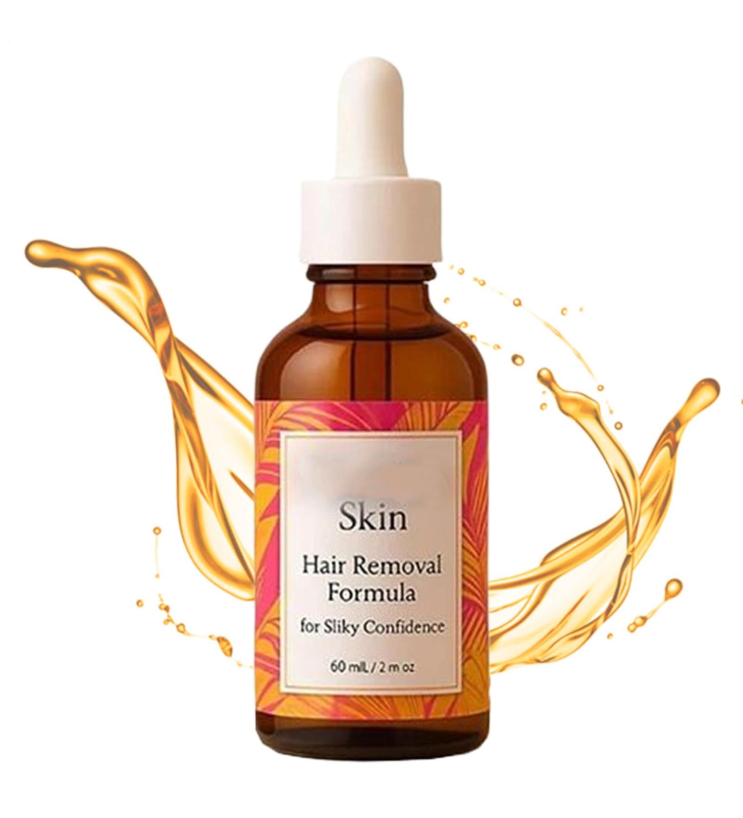 Hair Removal Oil for Women 60ml Inhibiting Solution Soothing Treatment to Slow Hair Regrowth | For Women and Body Legs Arms Underarms - Buy Online on GoSupps.com