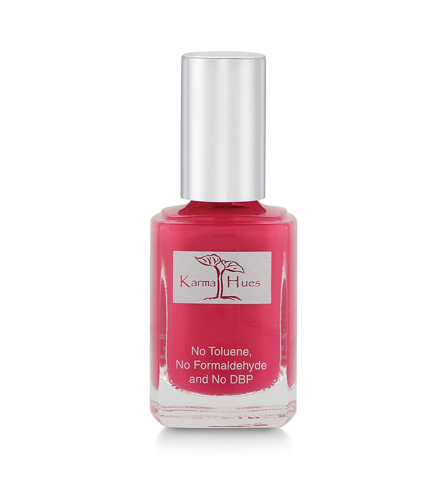Karma Organic Quick Dry Nail Lacquer - Non-Toxic Vegan Nail Paint for Adults & Kids - No Toluene, Formaldehyde, DBP, TPHP - Farmer's Market Berries 0.43 fl oz - Buy Online on GoSupps.com