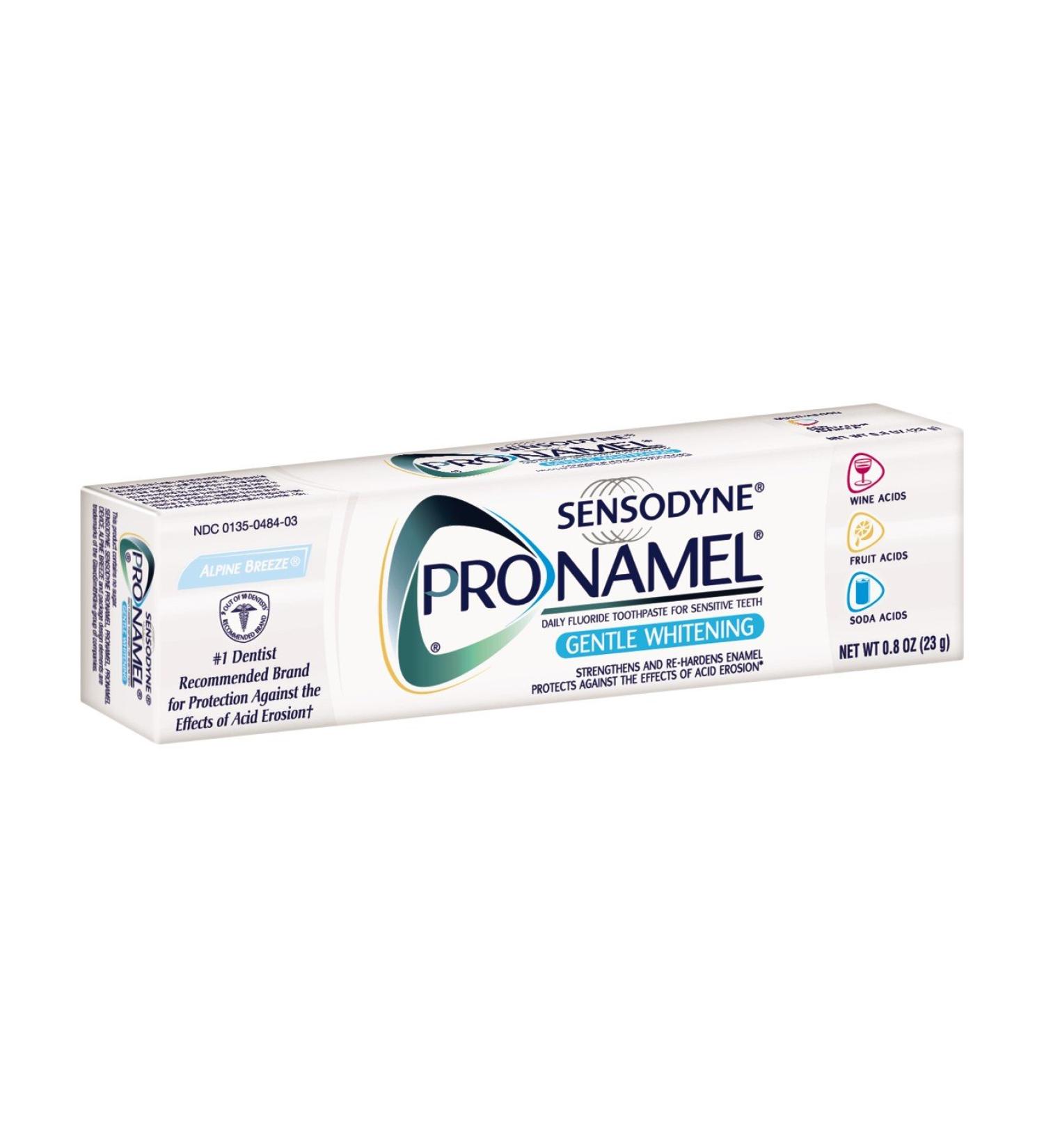 Buy Sensodyne Pronamel Gentle Whitening Toothpaste 0.8 oz - Pack of 36 | International Shipping Available - Buy Online on GoSupps.com
