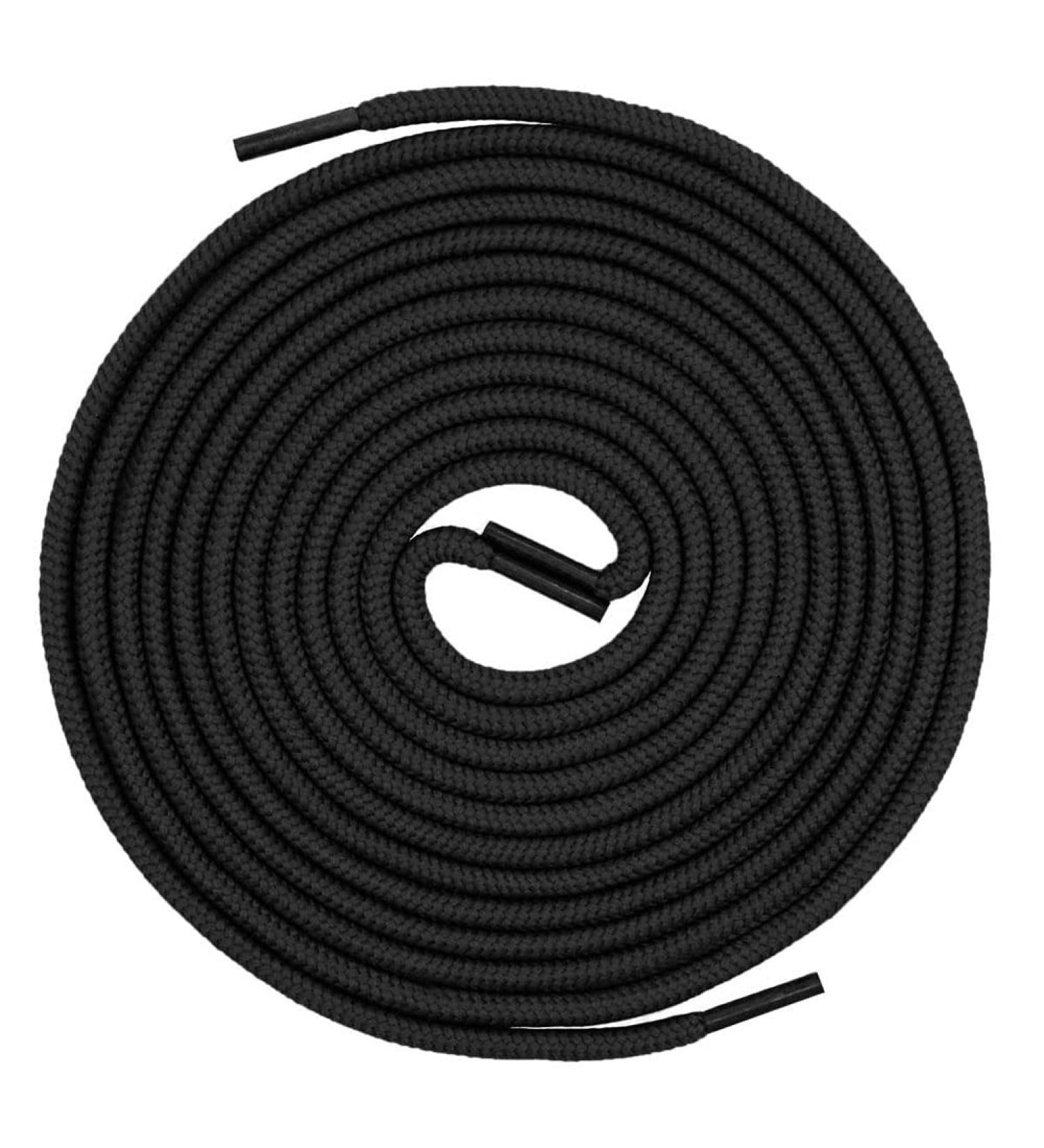 VSUDO 55.1 Round Black Boot Shoelaces - 2 Pairs (140cm) for Outdoor Work & Hiking - Buy Online on GoSupps.com