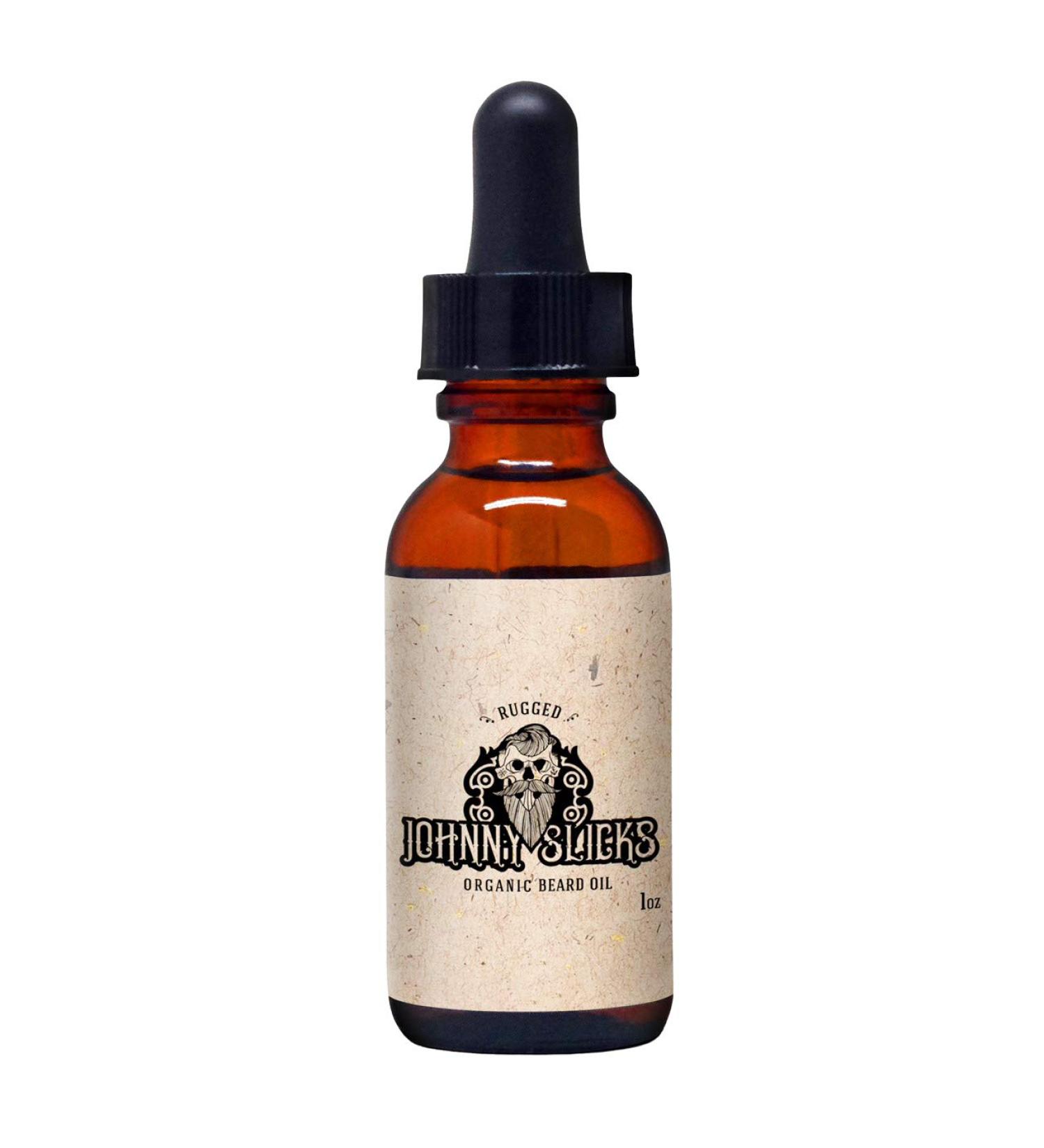Organic Beard Oil - Moisturizing & Soothing | Promote Hair Growth | All-Natural Ingredients | US Made & Veteran Owned - Buy Online on GoSupps.com