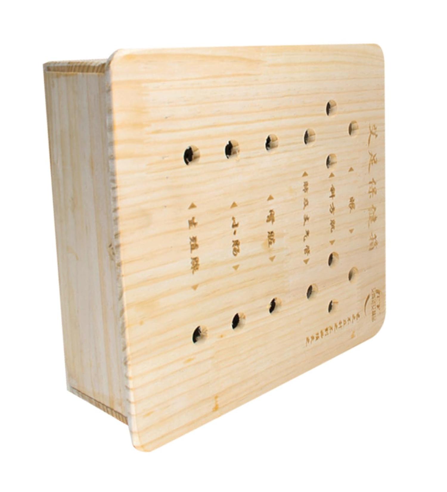 FOMIYES COSE Moxibustion Box | Safe Holder for Moxa Tools | Premium Wooden & Metal Moxa Burner Storage - Buy Online on GoSupps.com