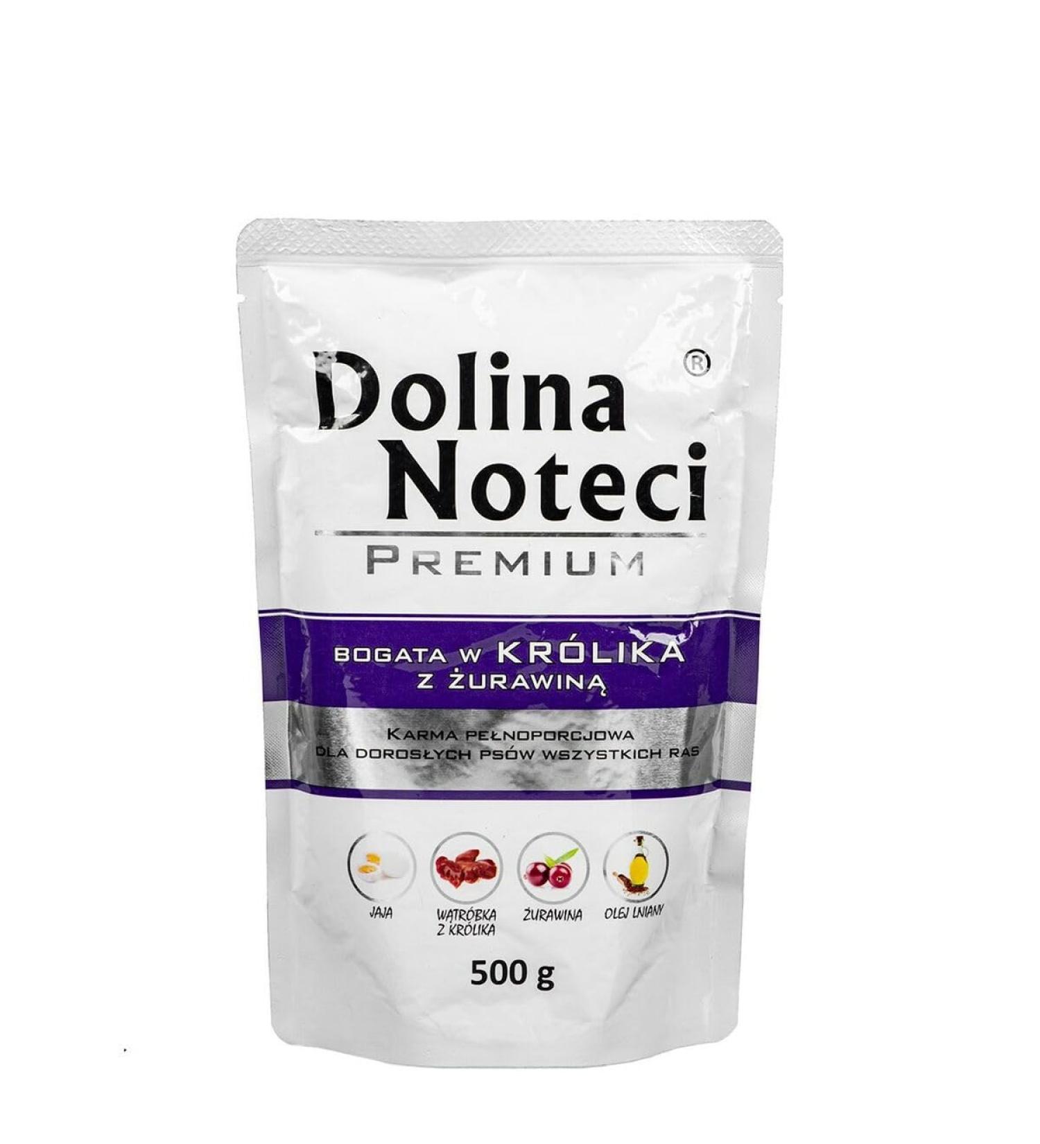 DOLINA NOTECI Premium Rich in Rabbit WITH CRANBERRIES 500 G.