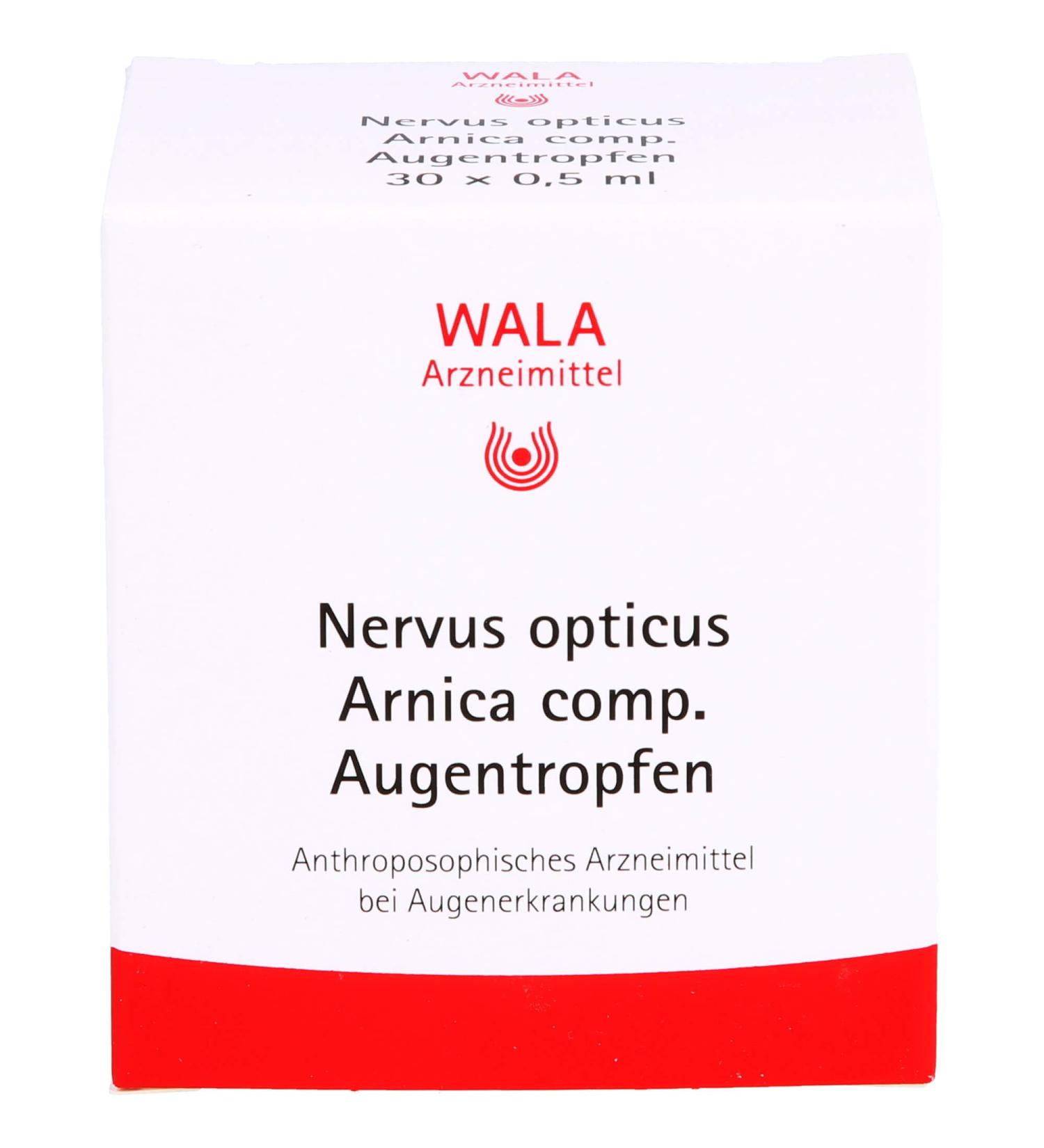 NERVUS OPTICUS Arnica Eye Drops 30X0.5 ml - Natural Relief for Eye Health | Fast International Shipping - Buy Online on GoSupps.com