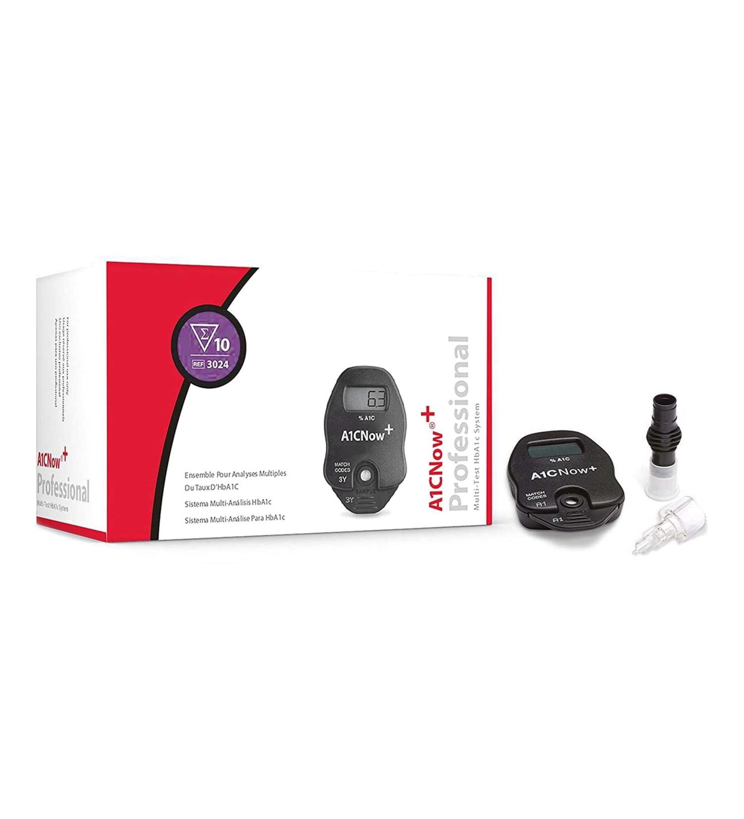 PTS Diagnostics A1C Now+ Blood Glucose Monitor (10 Tests/Box) - Buy Online on GoSupps.com