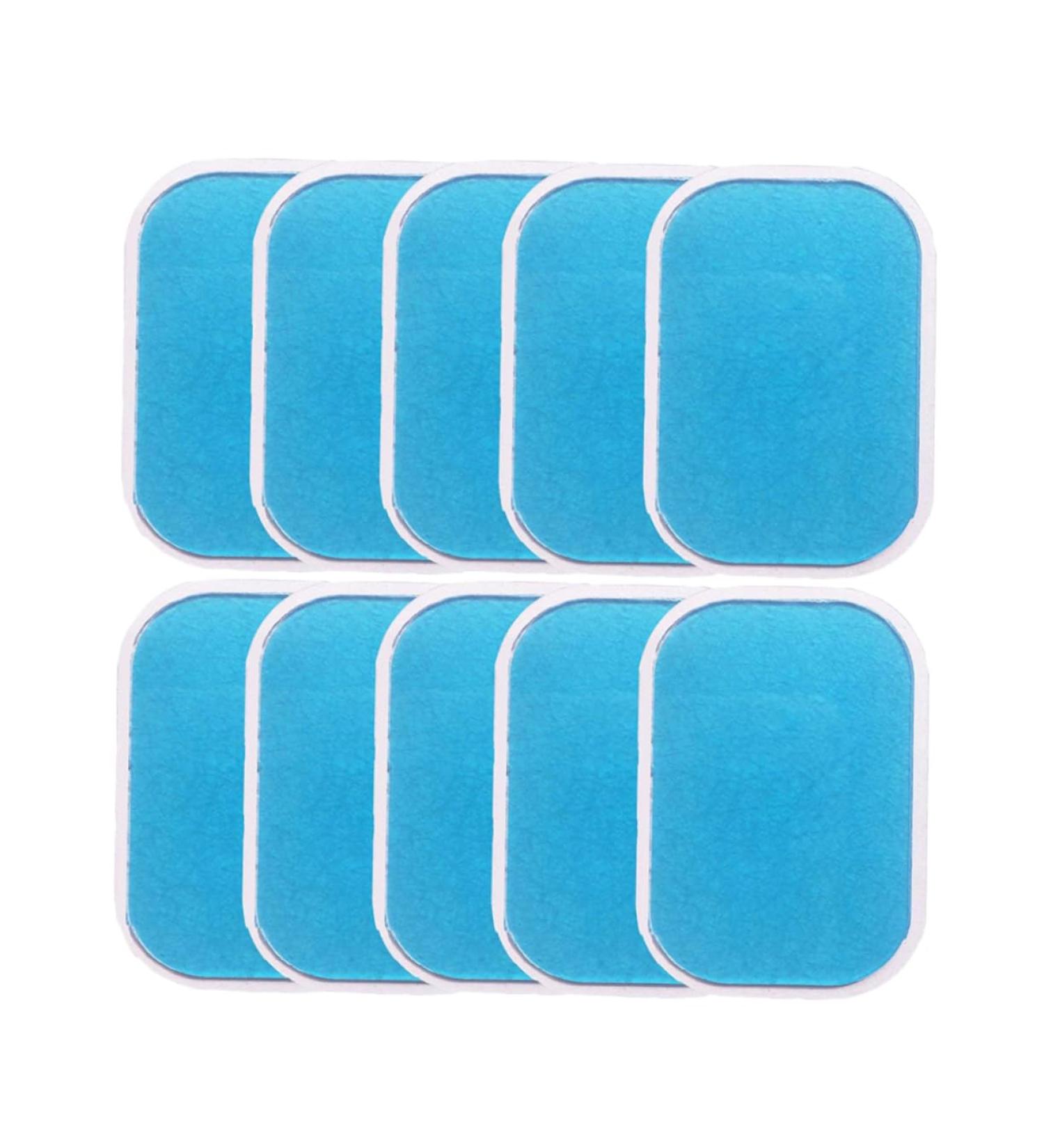 Beavorty 30 Abdominal Toner Gel Pads - Hydrogel Replacement Pads for Intelligent Fitness Equipment - Buy Online on GoSupps.com