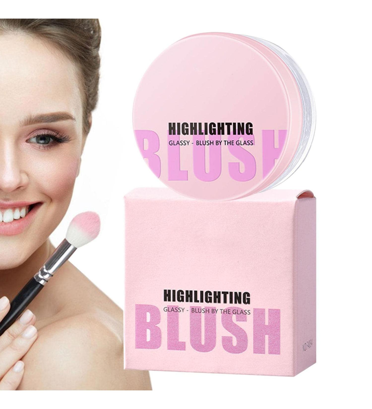 Color Changing Blush Moisturizing Blush Makeup for Cheeks Blush Cream for Cheeks & Lip Cream Liquid Blush Waterproof Blush Gel for Cheeks & Lips Glossy Glossy Finish Purble - Buy Online on GoSupps.com