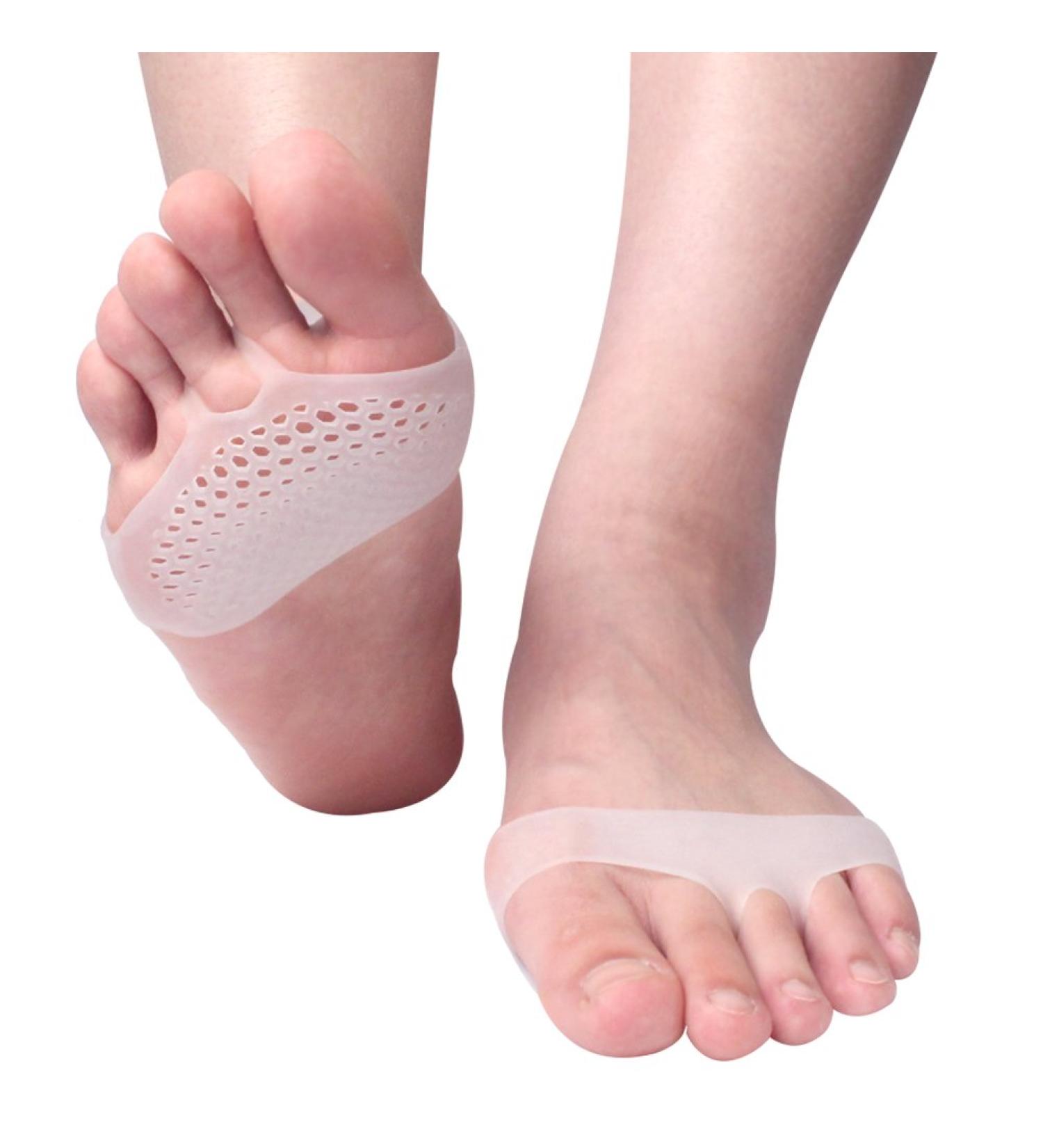 Metatarsal Ball of Foot Cushion Pads - Pain Relief Gel Shoe Inserts for Men & Women | Forefoot Cushioning (1 Pair - Buy Online on GoSupps.com