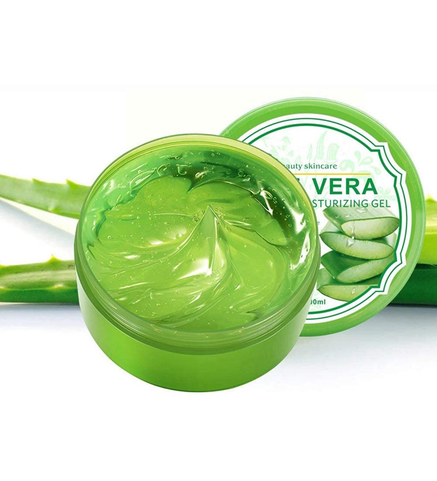 300g Aloe Vera Gel - Moisturizing Natural Care for Face & Body | Soothes Dry Skin & Sunburn - Buy Online on GoSupps.com