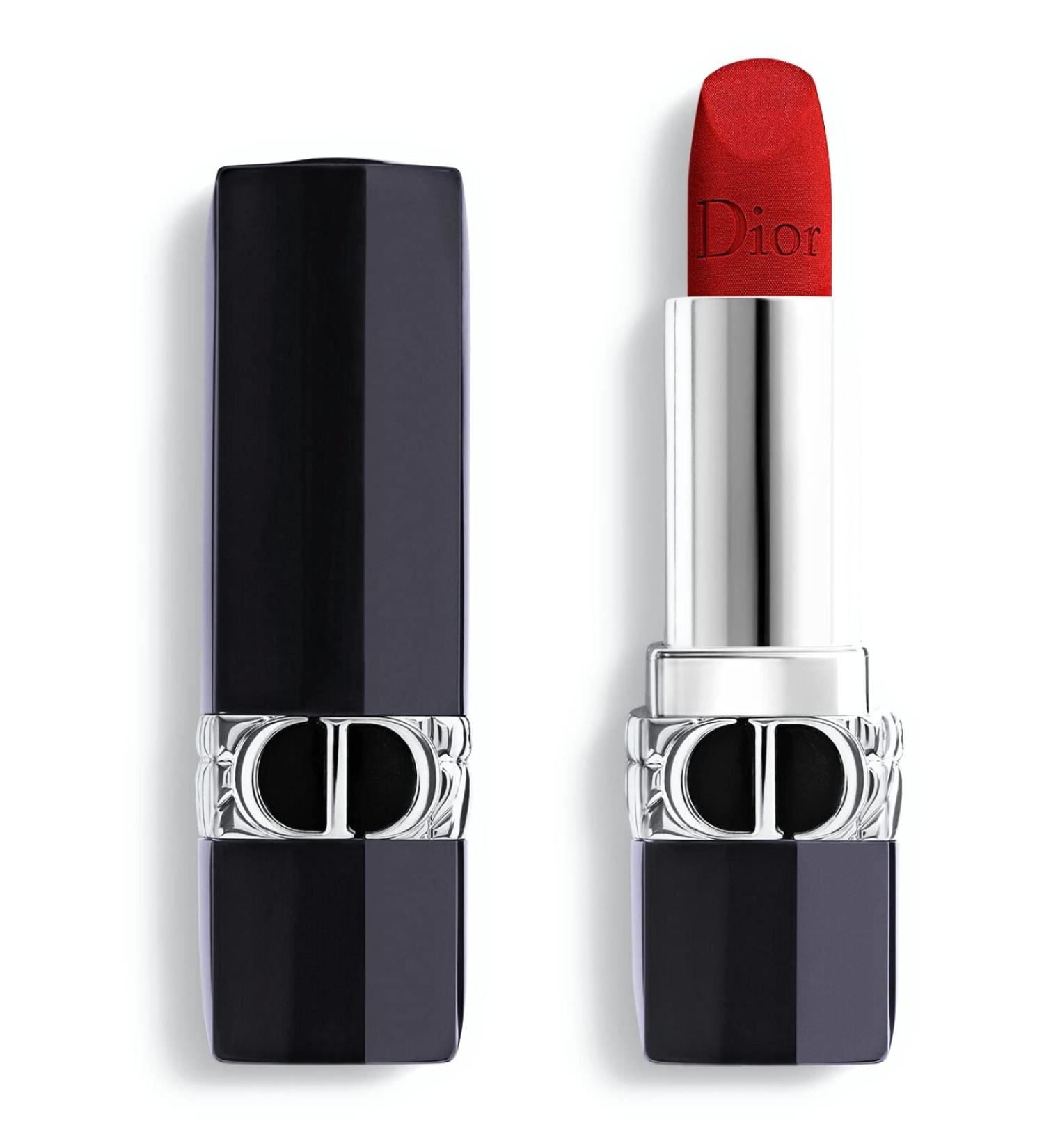 Dior Rouge Couture Colour 760 Red Velvet Mini Lipstick .04oz / 1.5g