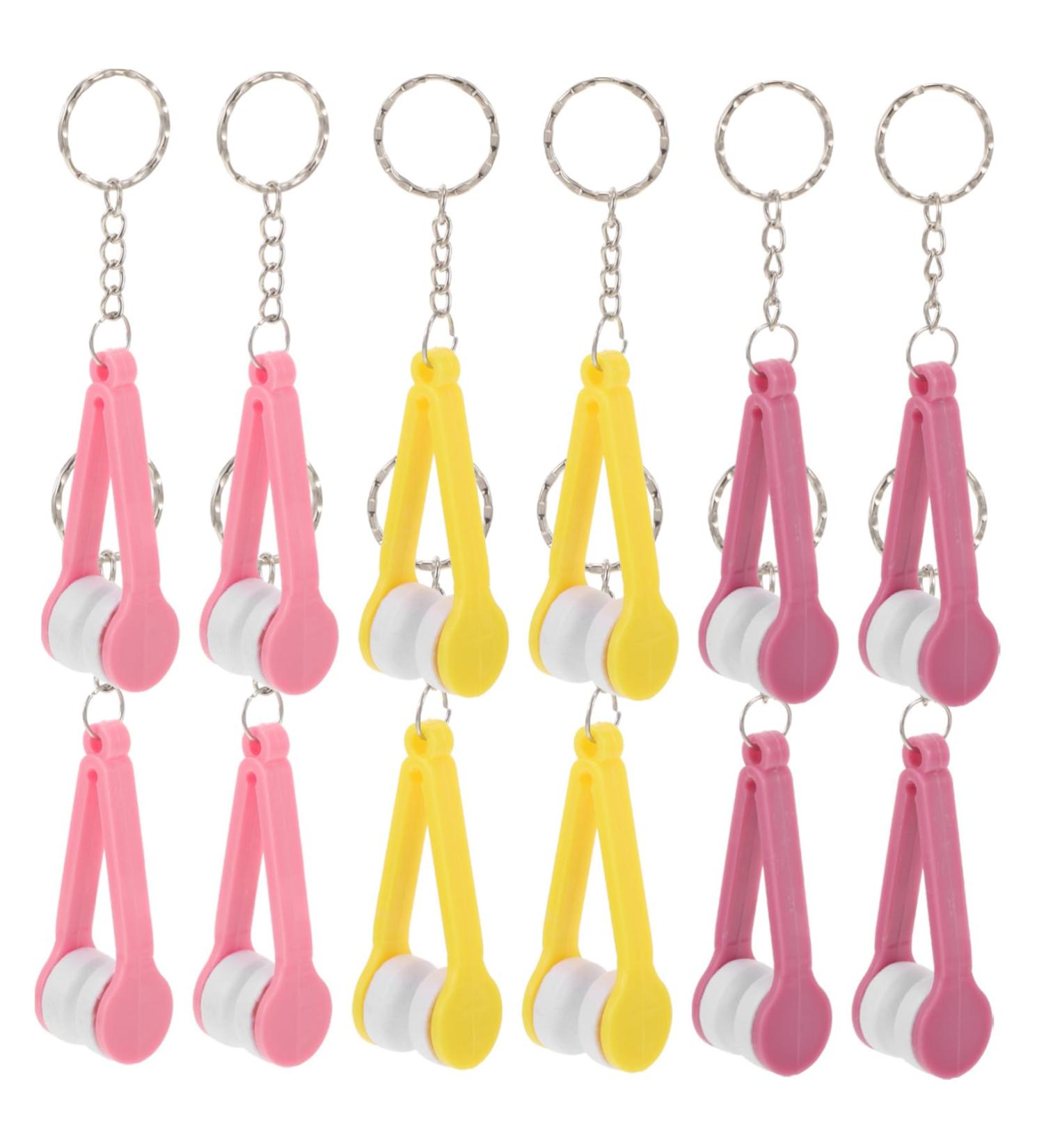 Shop NOLITOY 12pcs Glasses Cleaning Wipes & Key Fob Brush - Portable Eyeglasses Cleaner & Lens Wiper | International Shipping Available - Buy Online on GoSupps.com