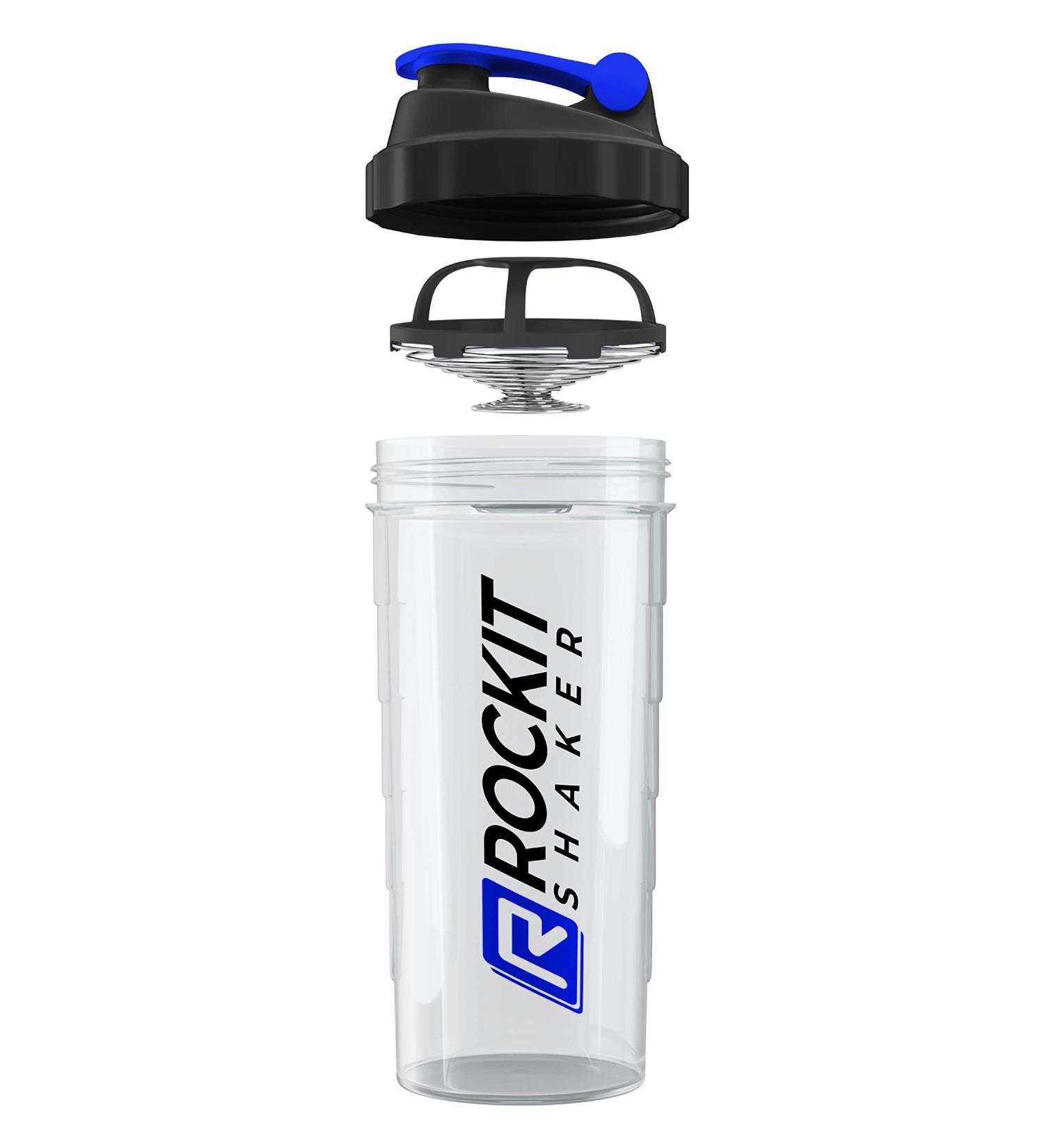 Rockitz Rockitshaker 1000ml - BPA Free Protein Shaker | Leak-Proof & Patented Mixing System | Ideal for Fitness & Protein Shakes | Shop Now! - Buy Online on GoSupps.com
