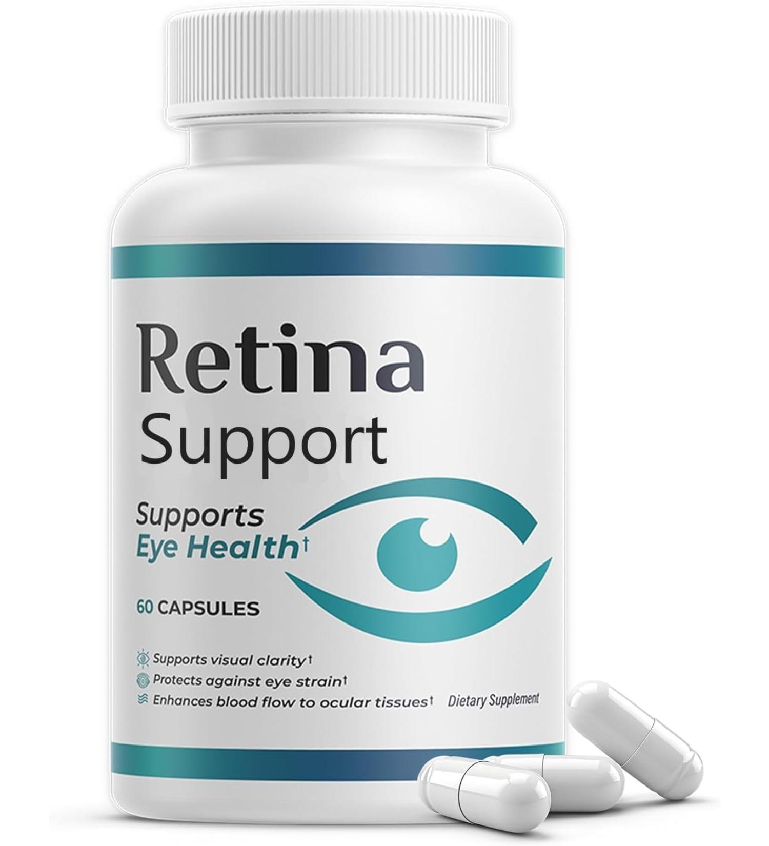 Retina Capsules Advance Formula - Maximum Strength Supplement Official Formula Retina Reviews (60 Capsules) - Buy Online on GoSupps.com