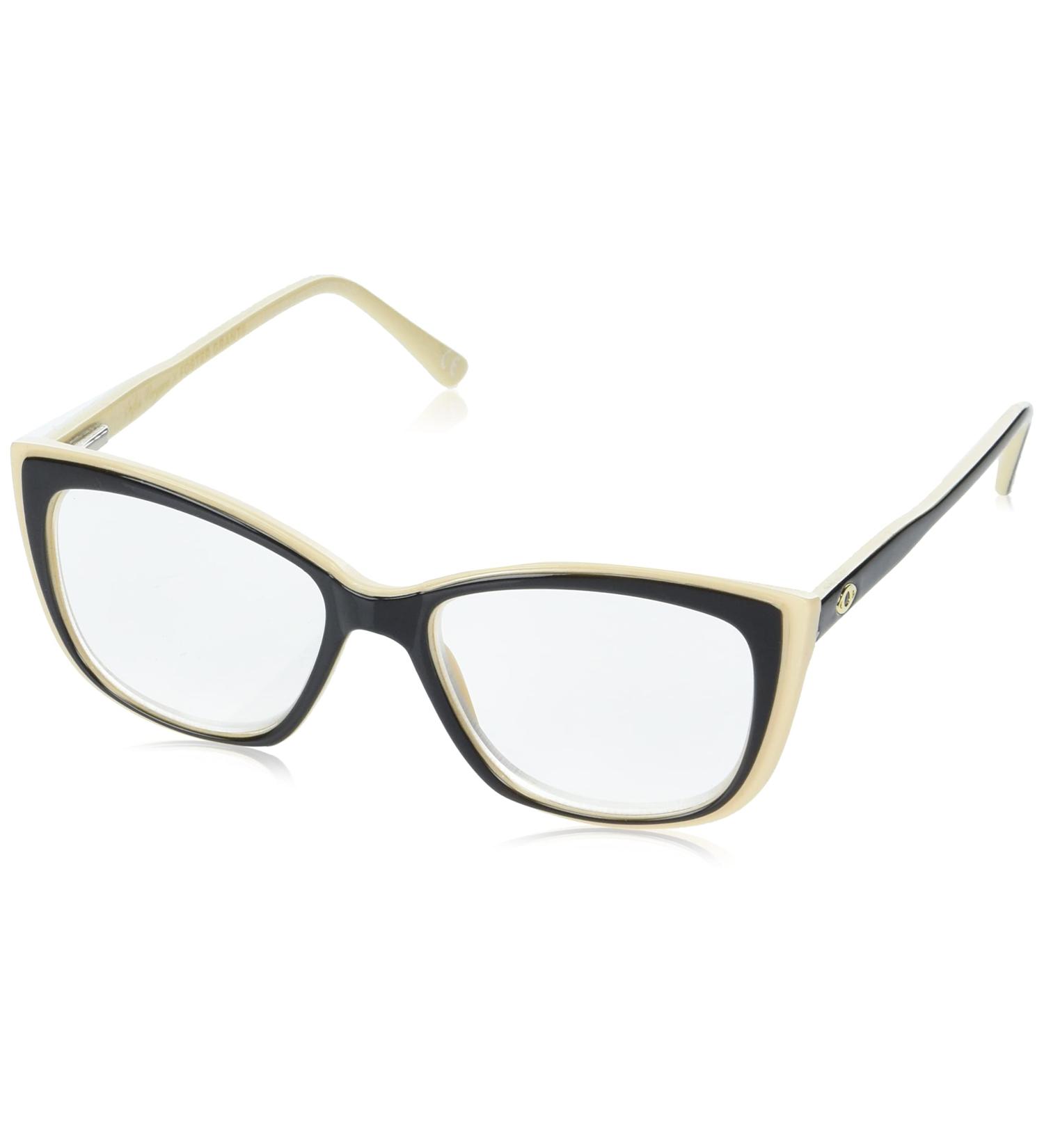 Sofia Vergara x Foster Grant Women's Gloria Reading Glasses - Black Square 51mm 1.75x - Buy Online on GoSupps.com