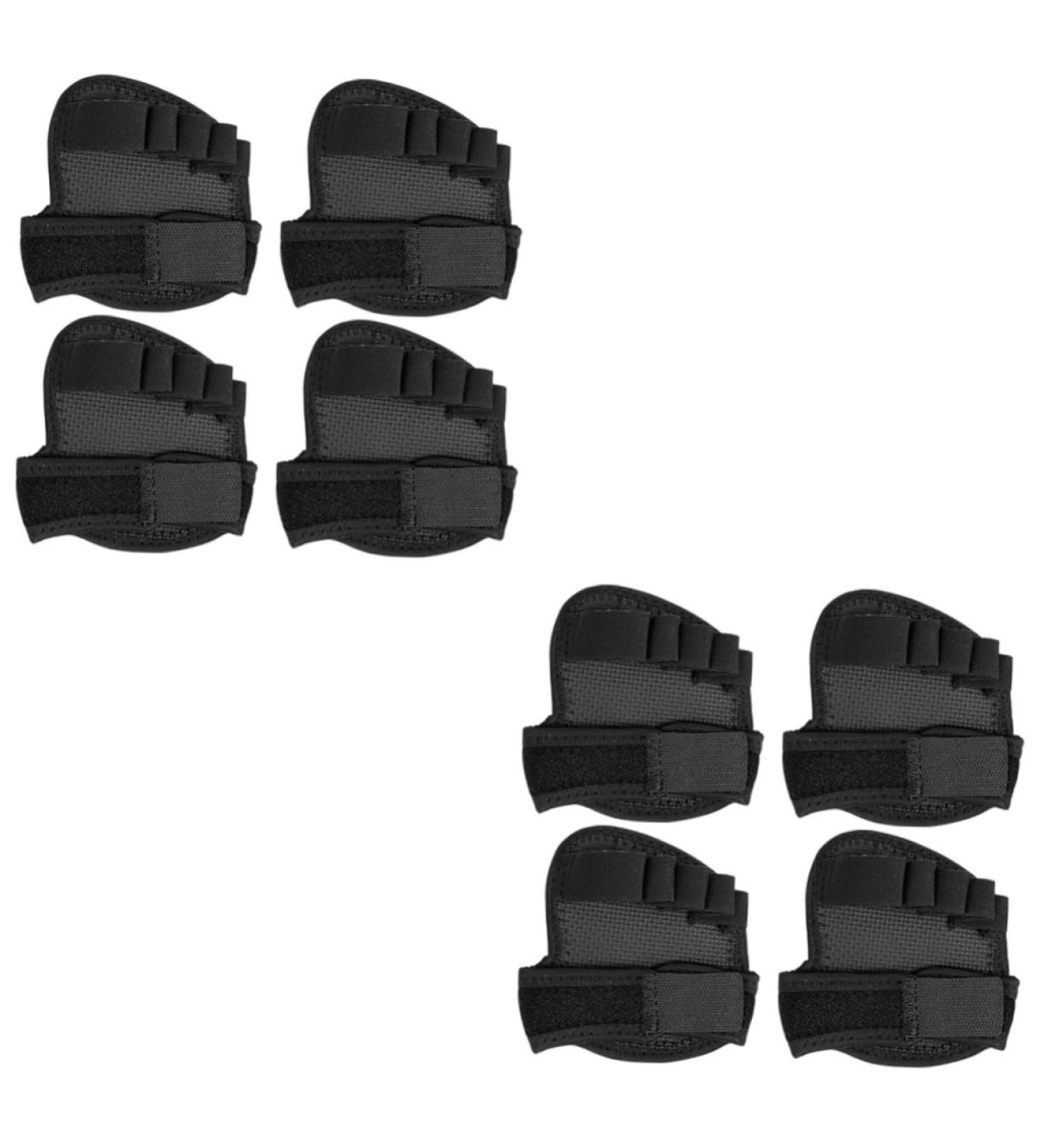 Buy Gatuida 4 Pairs Five Finger Half Socks - Seamless Non-Skid Toe Toppers for Women & Girls - Comfortable Front Pad Design - Buy Online on GoSupps.com