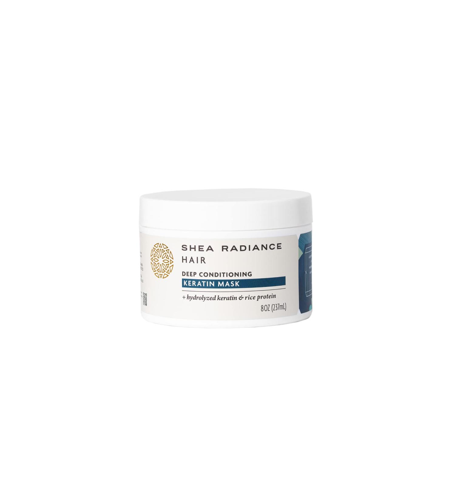 SHEA RADIANCE Keratin Deep Conditioning Mask 8 OZ - Intense Moisture and Repair - Buy Online on GoSupps.com