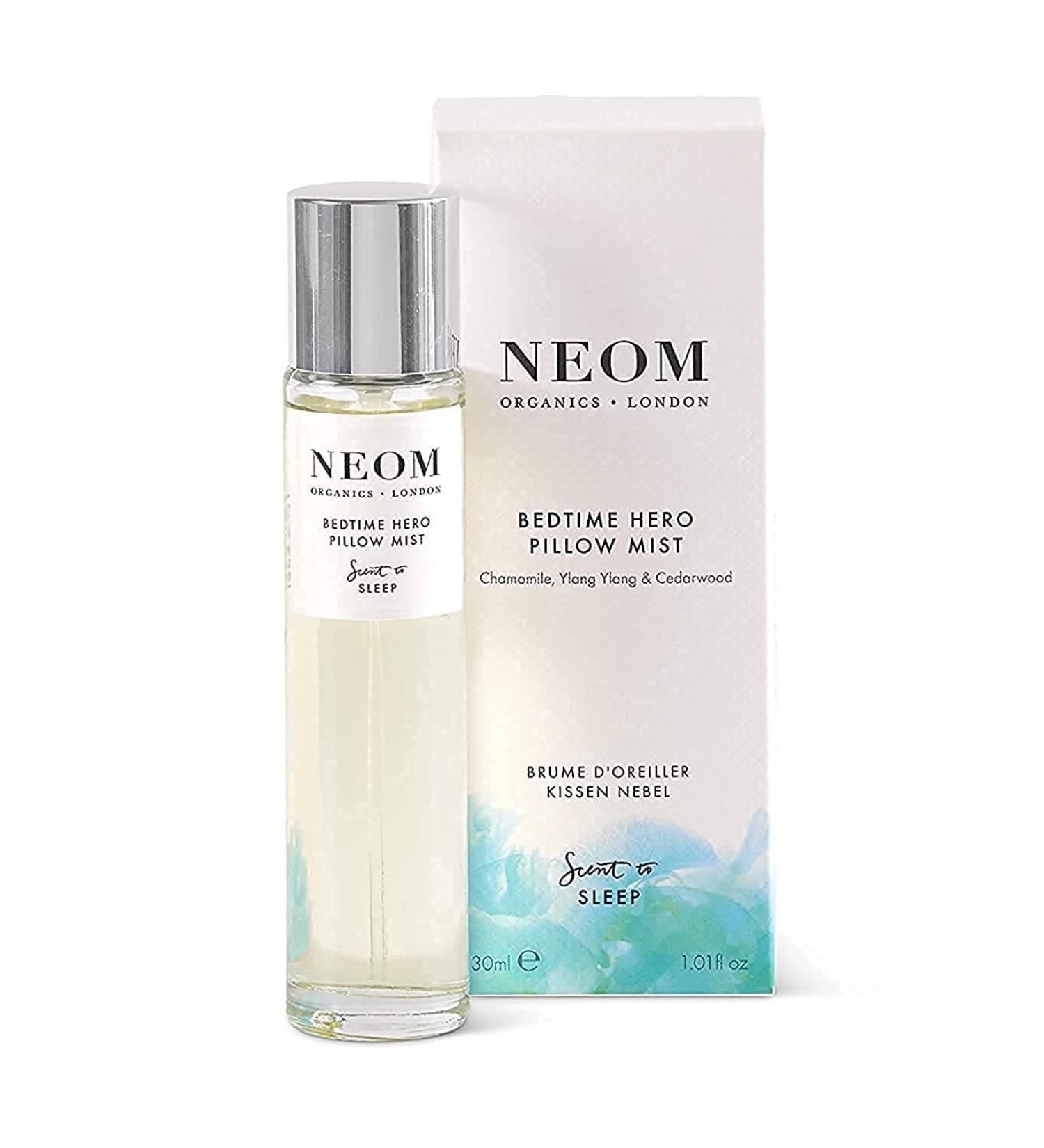 NEOM Bedtime Hero Pillow Mist 30ml | Chamomile & Ylang Ylang | Fruity Fresh Fragrance | Relax for Sleep - Buy Online on GoSupps.com